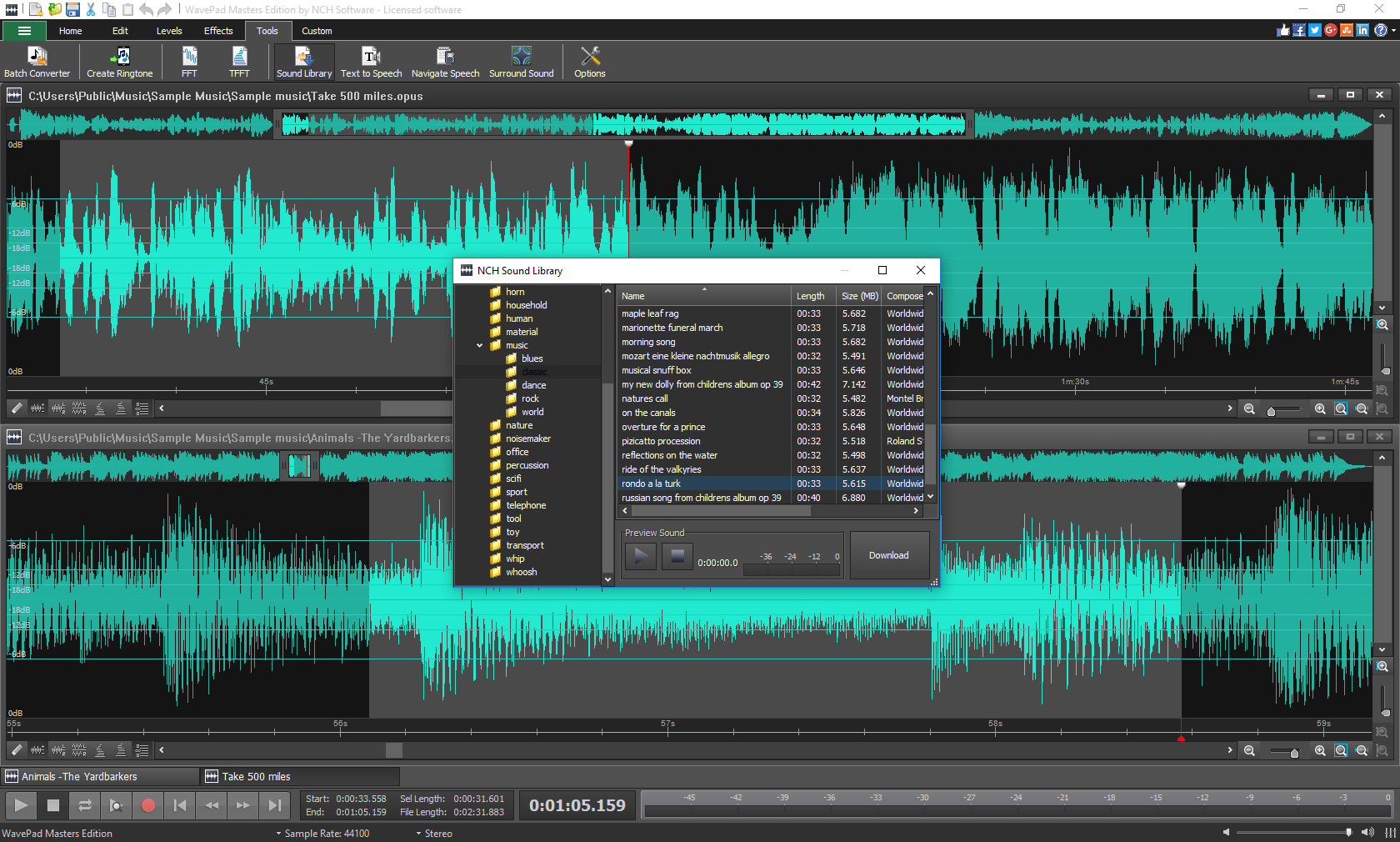 WavePad Audio Editor screenshot 4