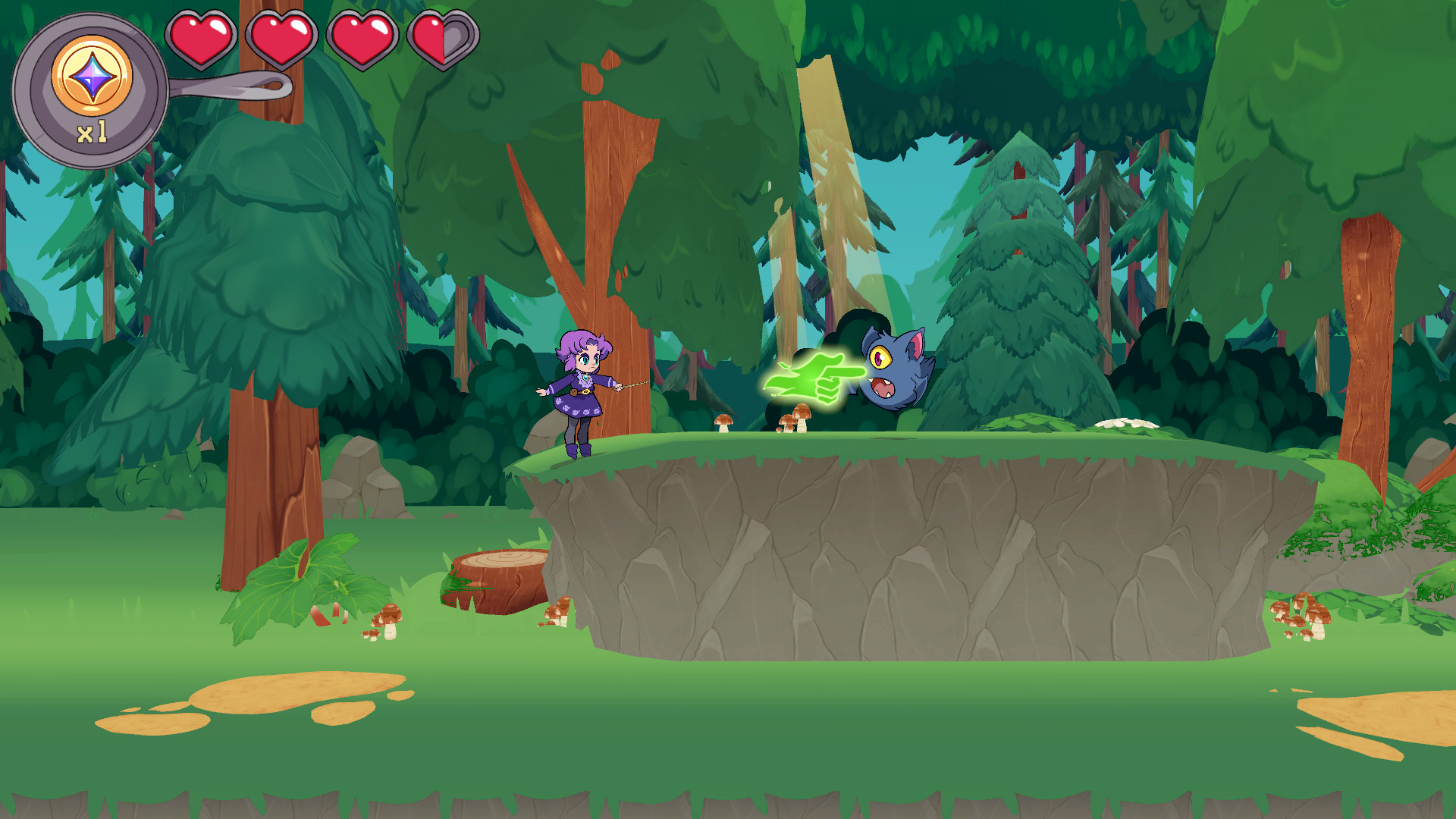 Grumpy Witch screenshot 1