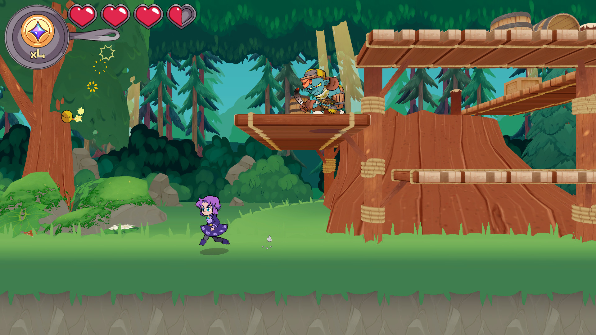 Grumpy Witch screenshot 3