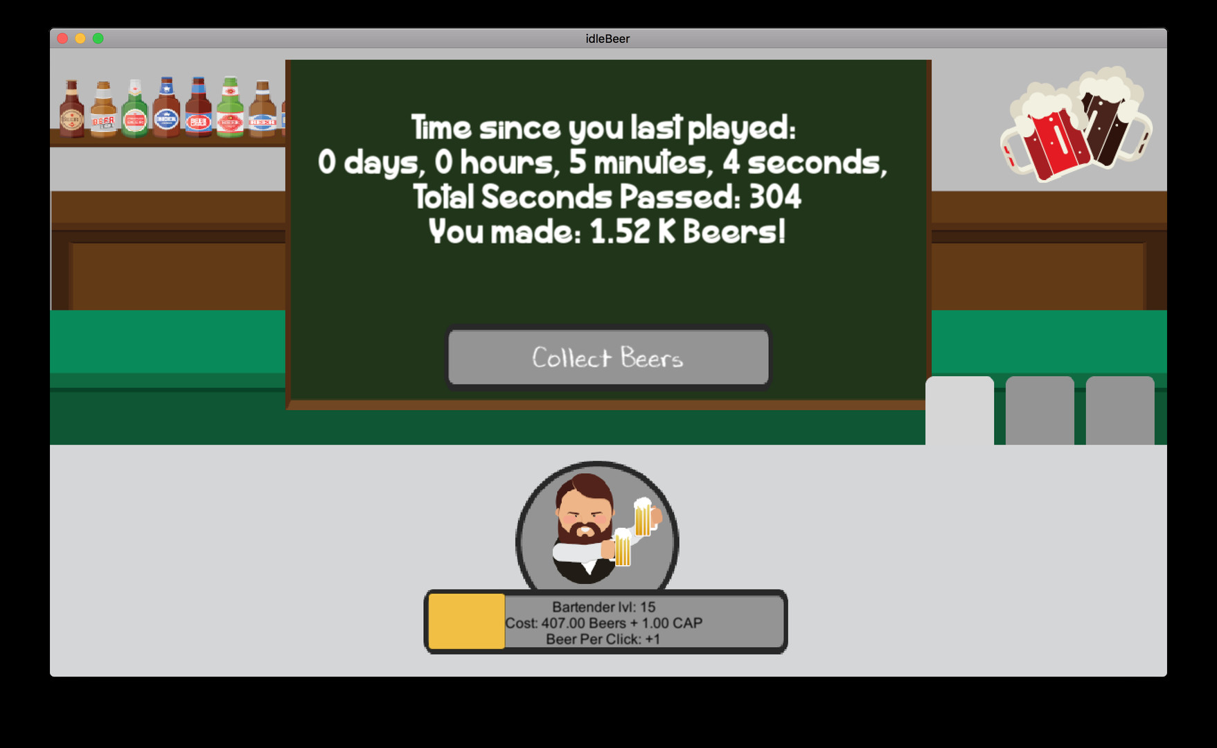 idleBeer screenshot 1