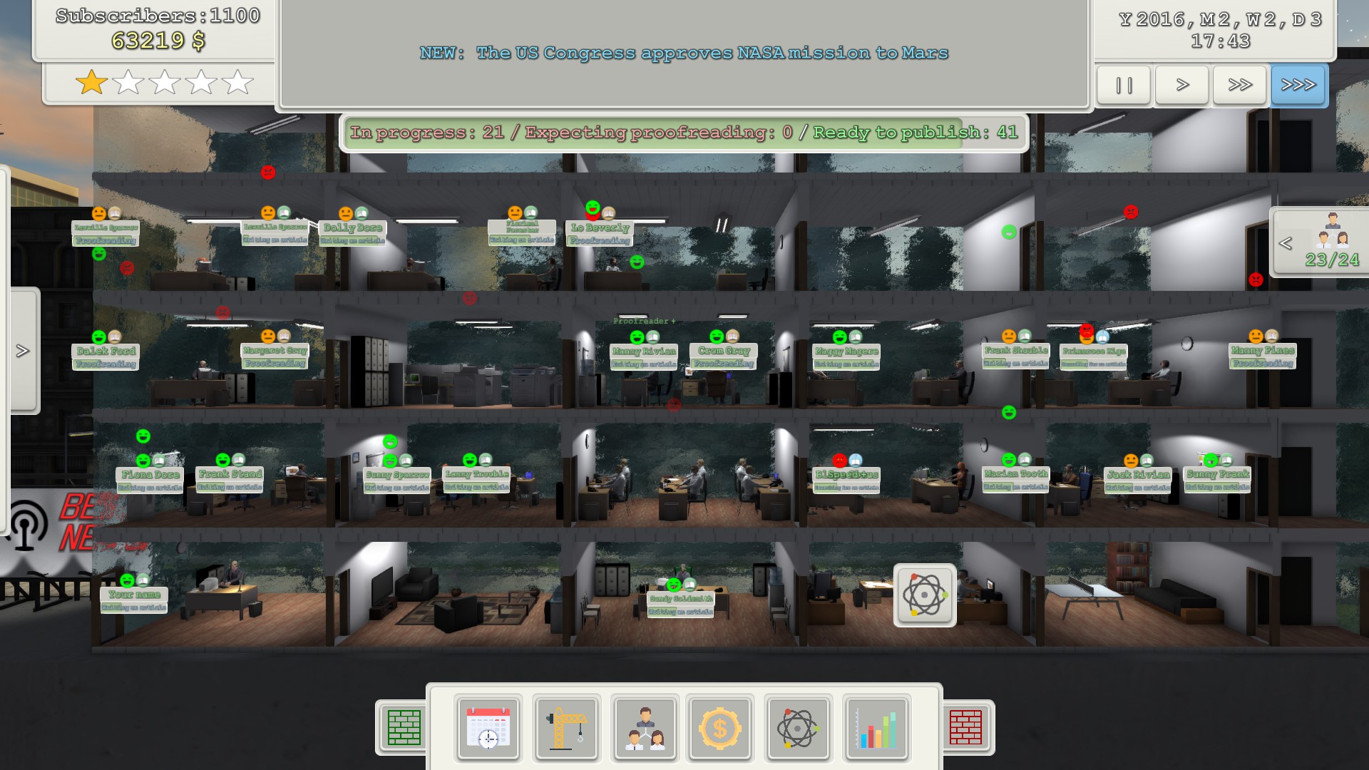 News Tycoon screenshot 1