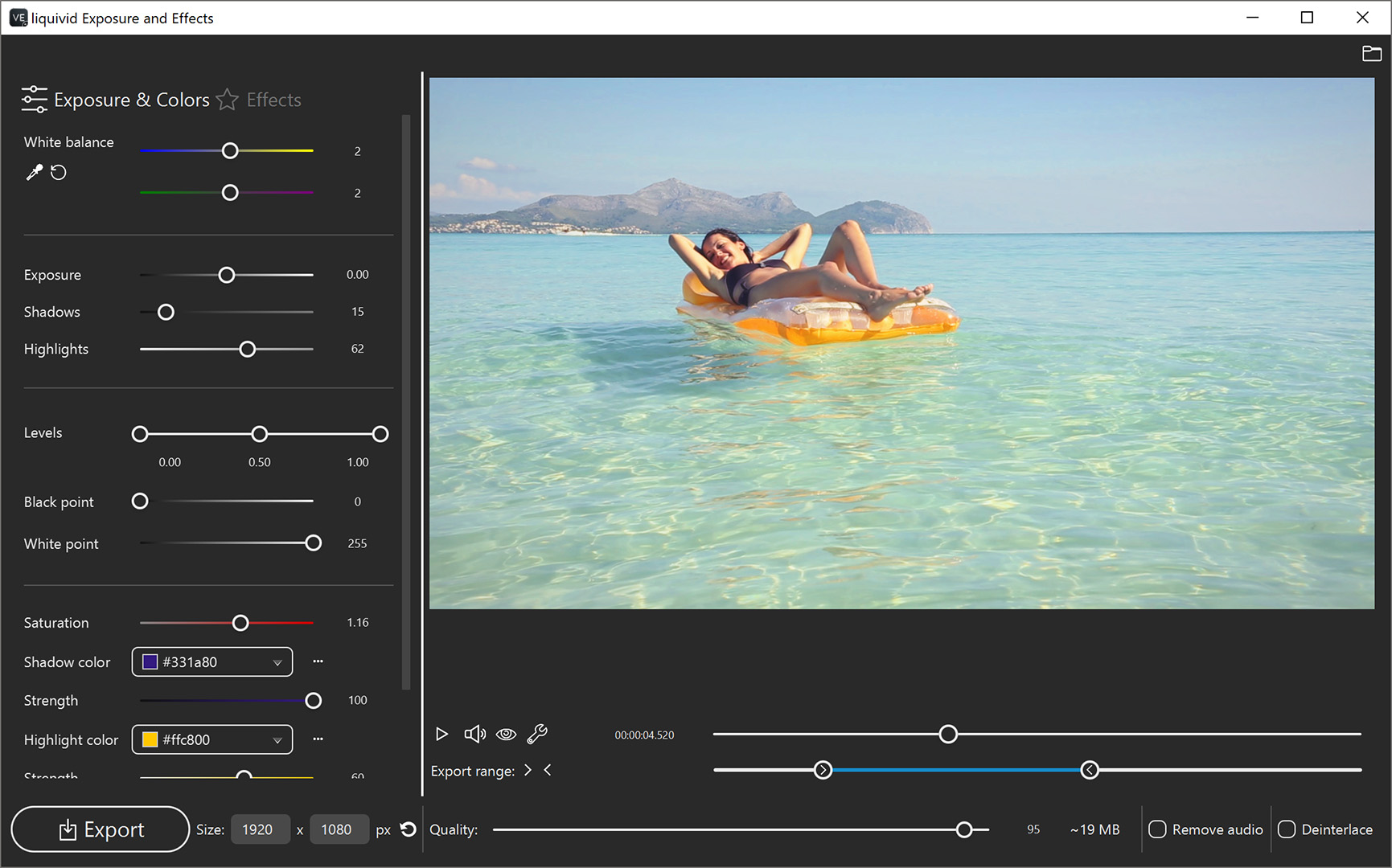 liquivid Video Exposure and Effects screenshot 5