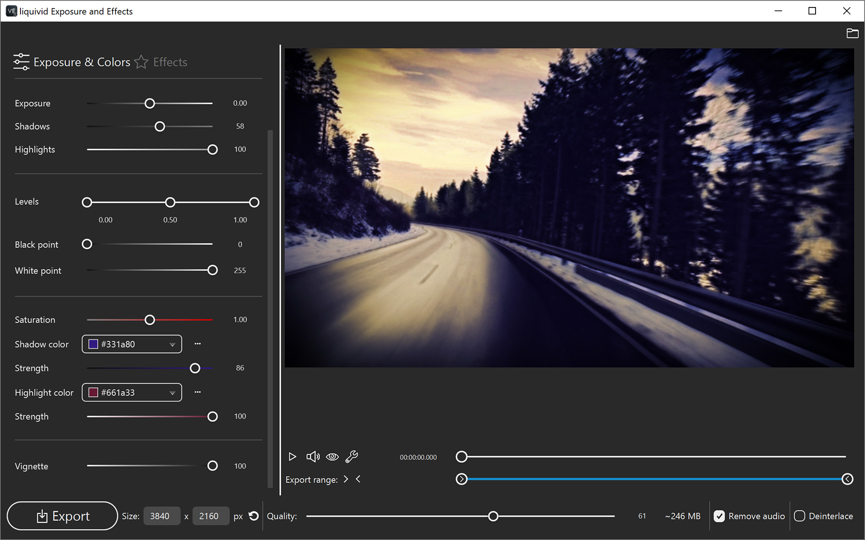liquivid Video Exposure and Effects screenshot 2