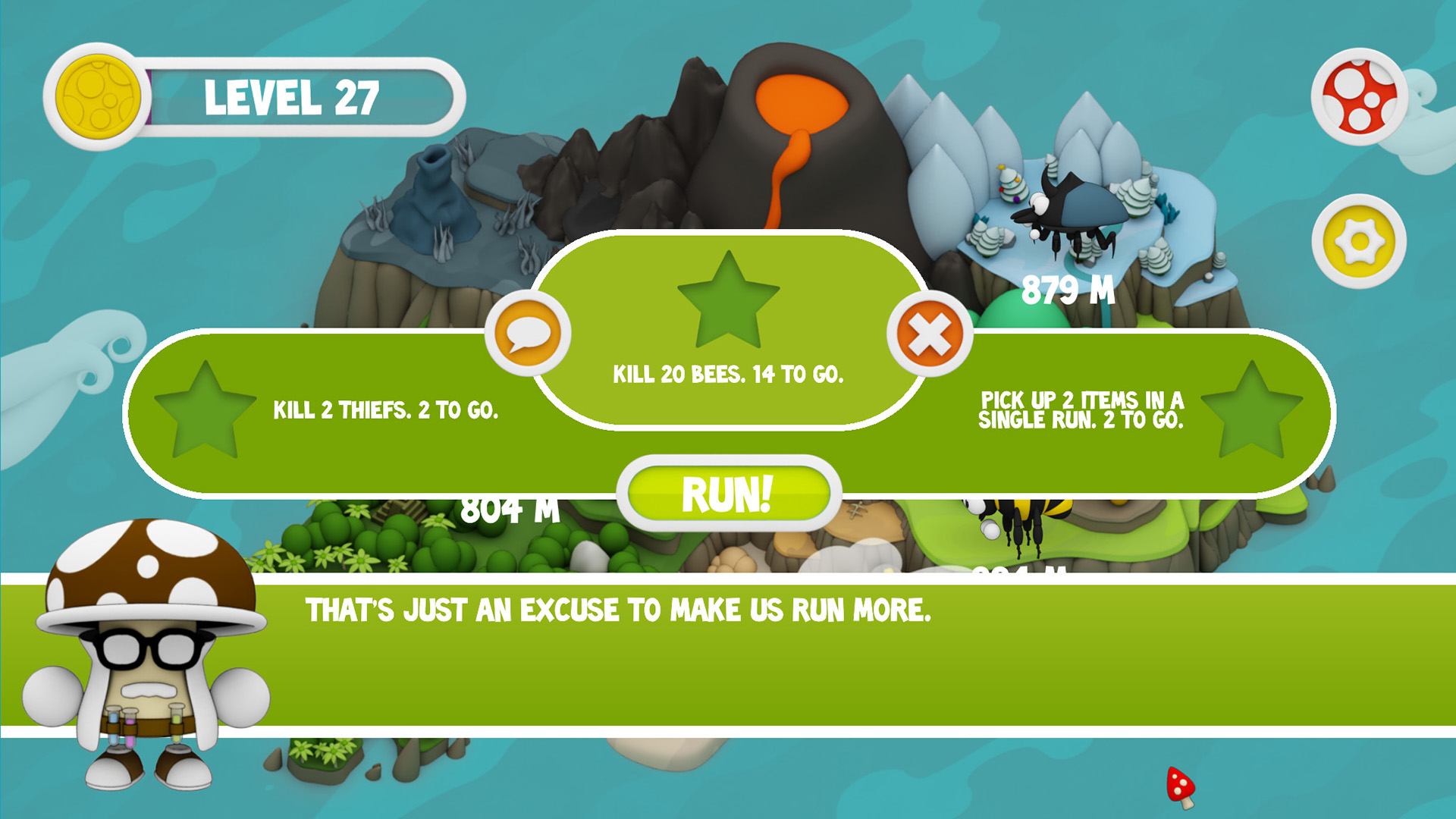 Wacky Spores: The Chase screenshot 4