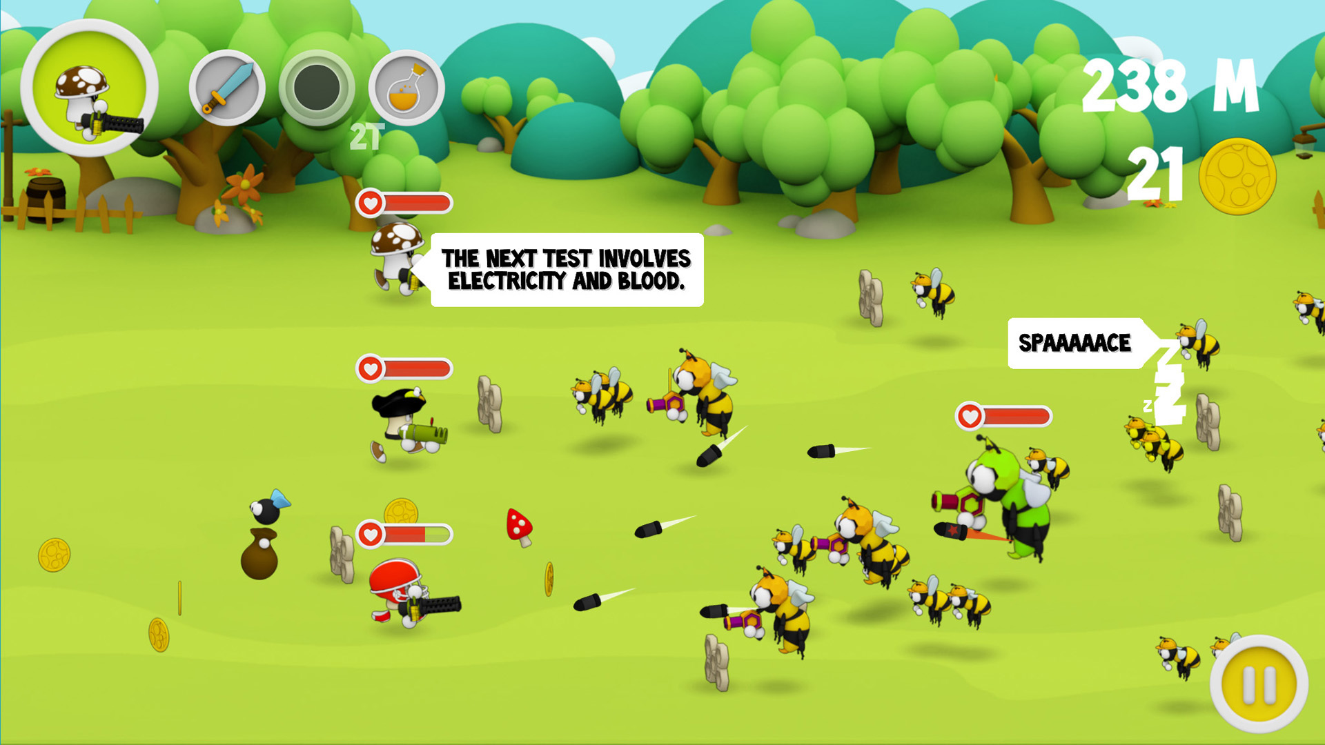 Wacky Spores: The Chase screenshot 1