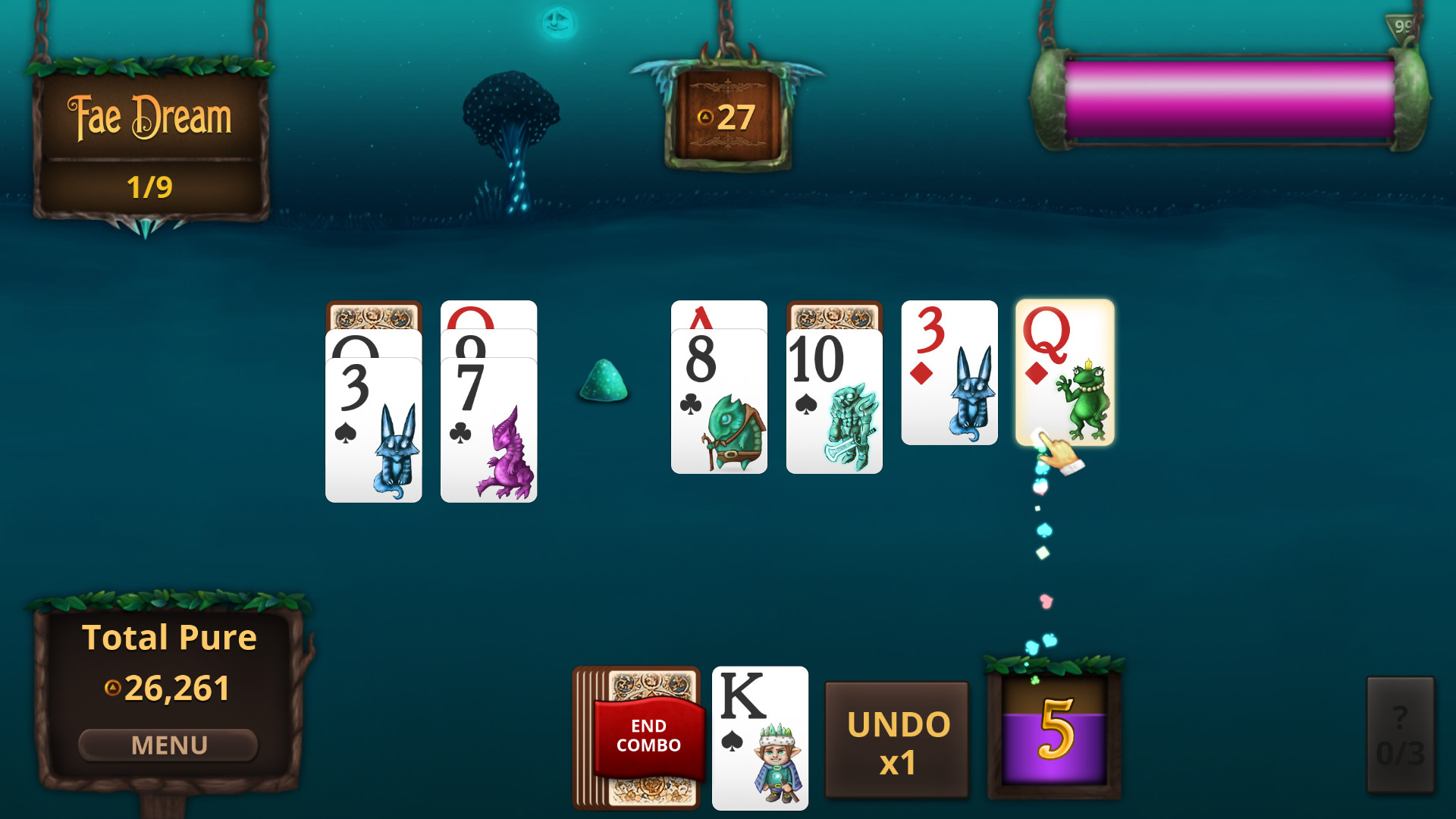 Faerie Solitaire Remastered screenshot 1
