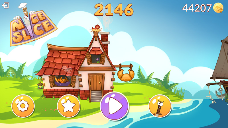 1$ Fun: Nice Slice screenshot 1