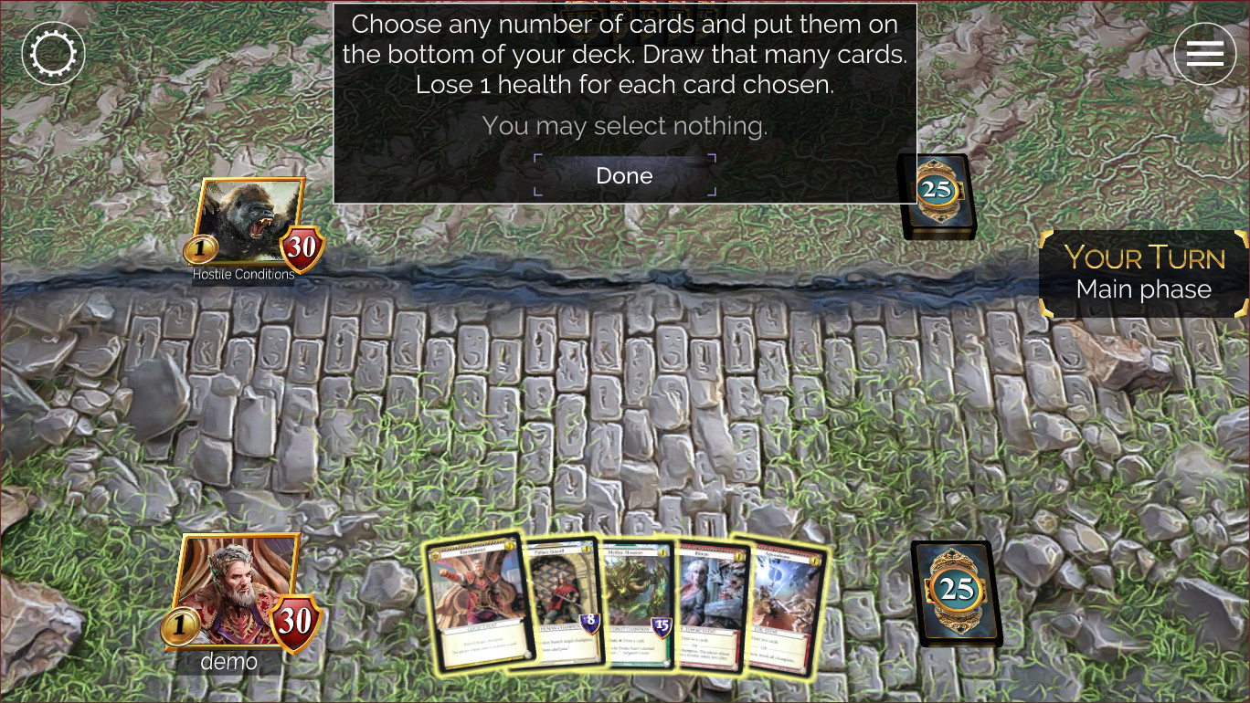 Epic Card Game screenshot 3
