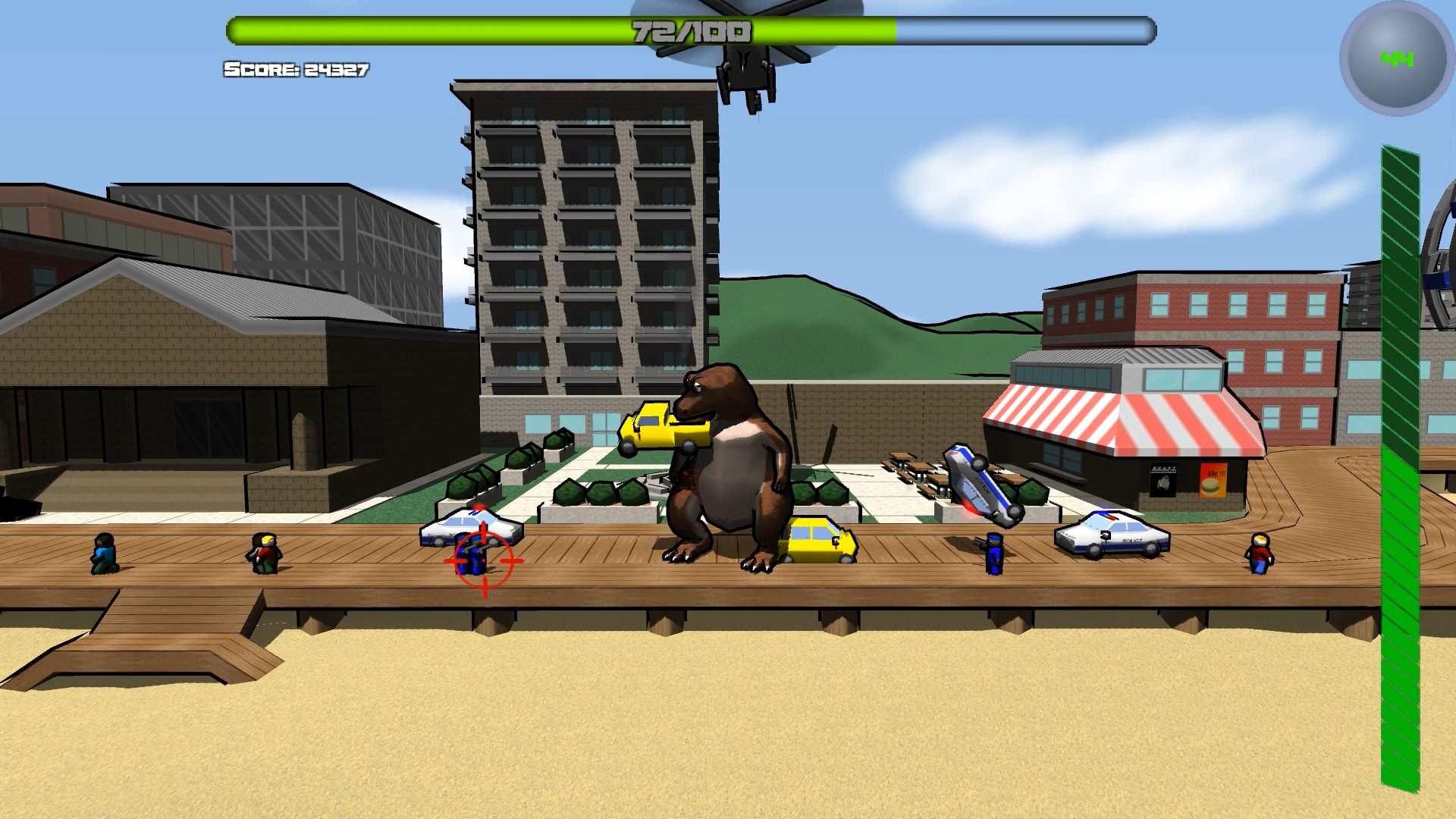 Attack of the Giant Mutant Lizard screenshot 5