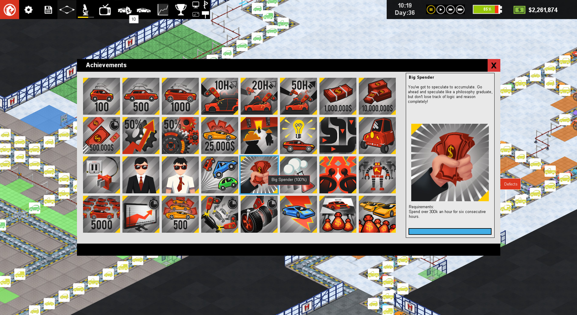 Production Line : Car factory simulation screenshot 7
