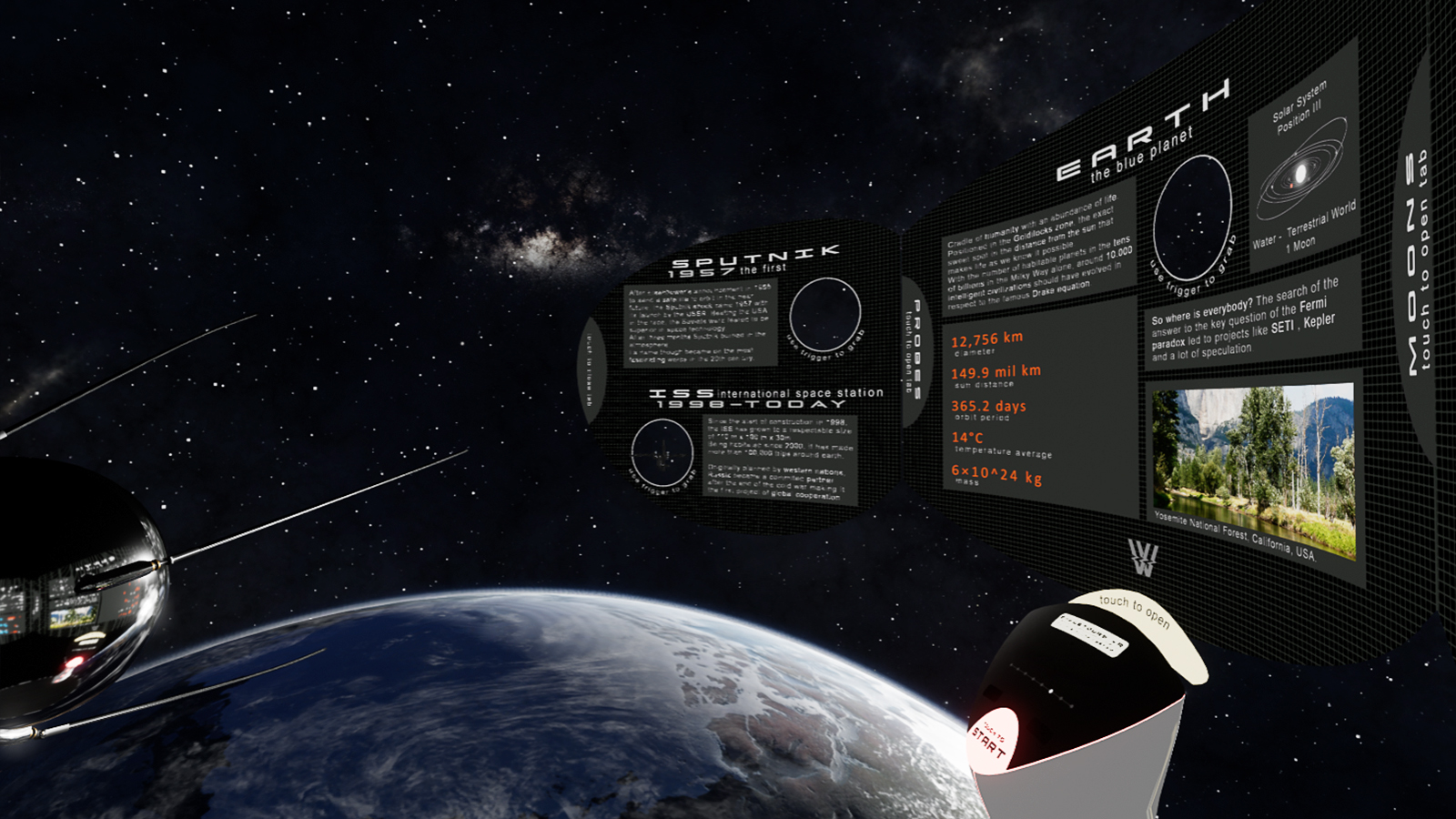 Spacetours VR - Ep1 The Solar System screenshot 1
