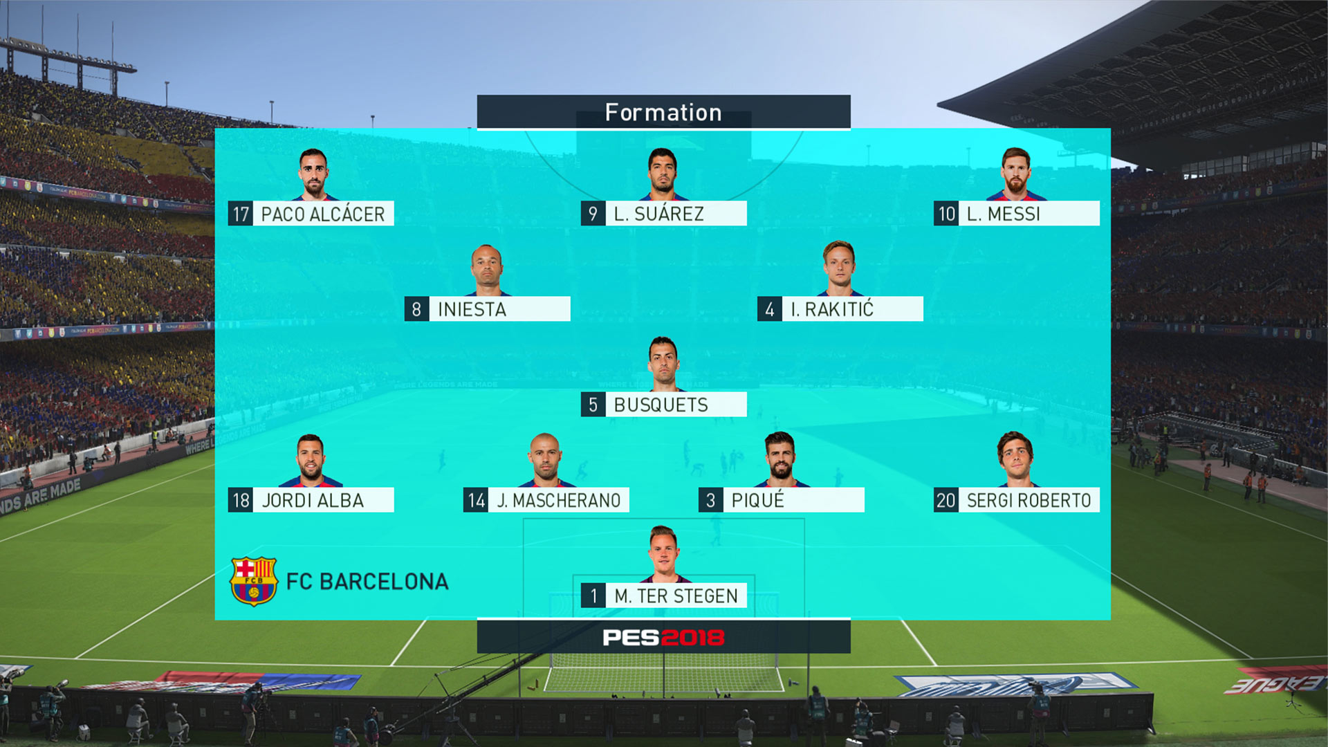 PRO EVOLUTION SOCCER 2018 LITE screenshot 4