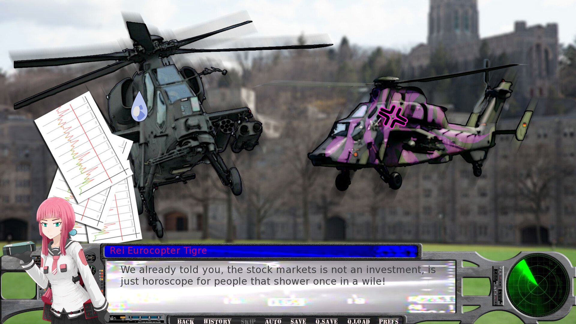 Attack Helicopter Dating Simulator screenshot 6