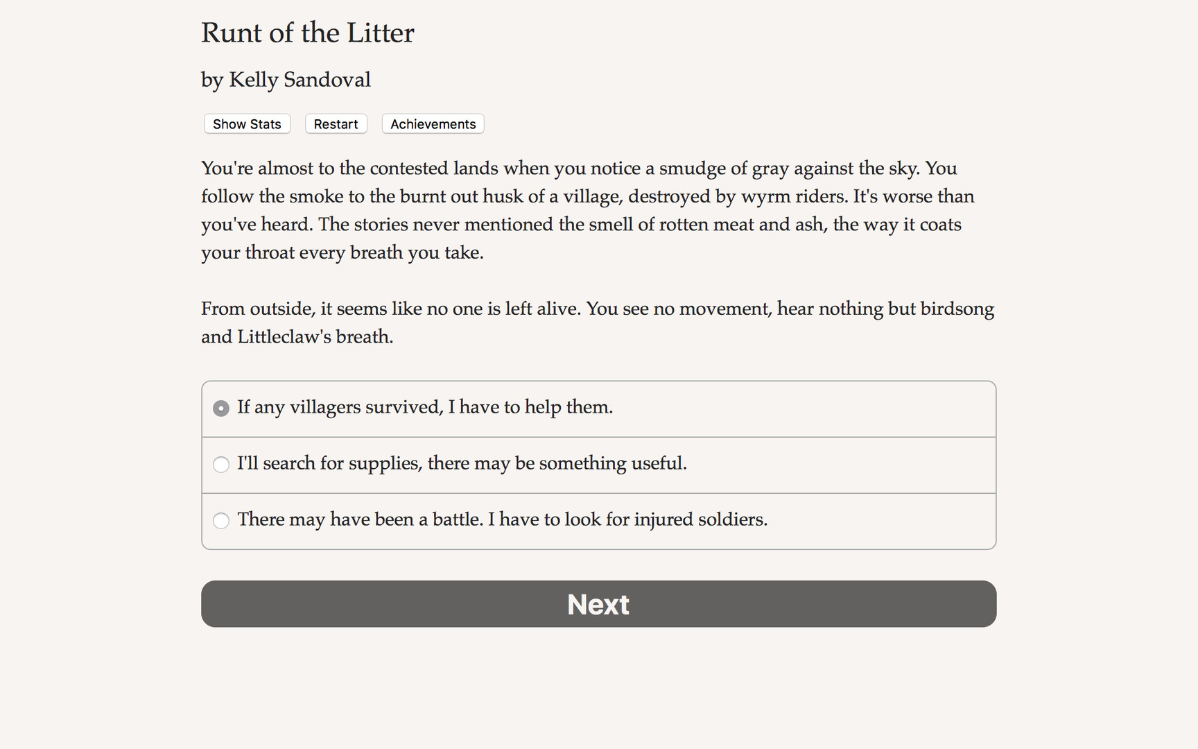 Runt of the Litter screenshot 1