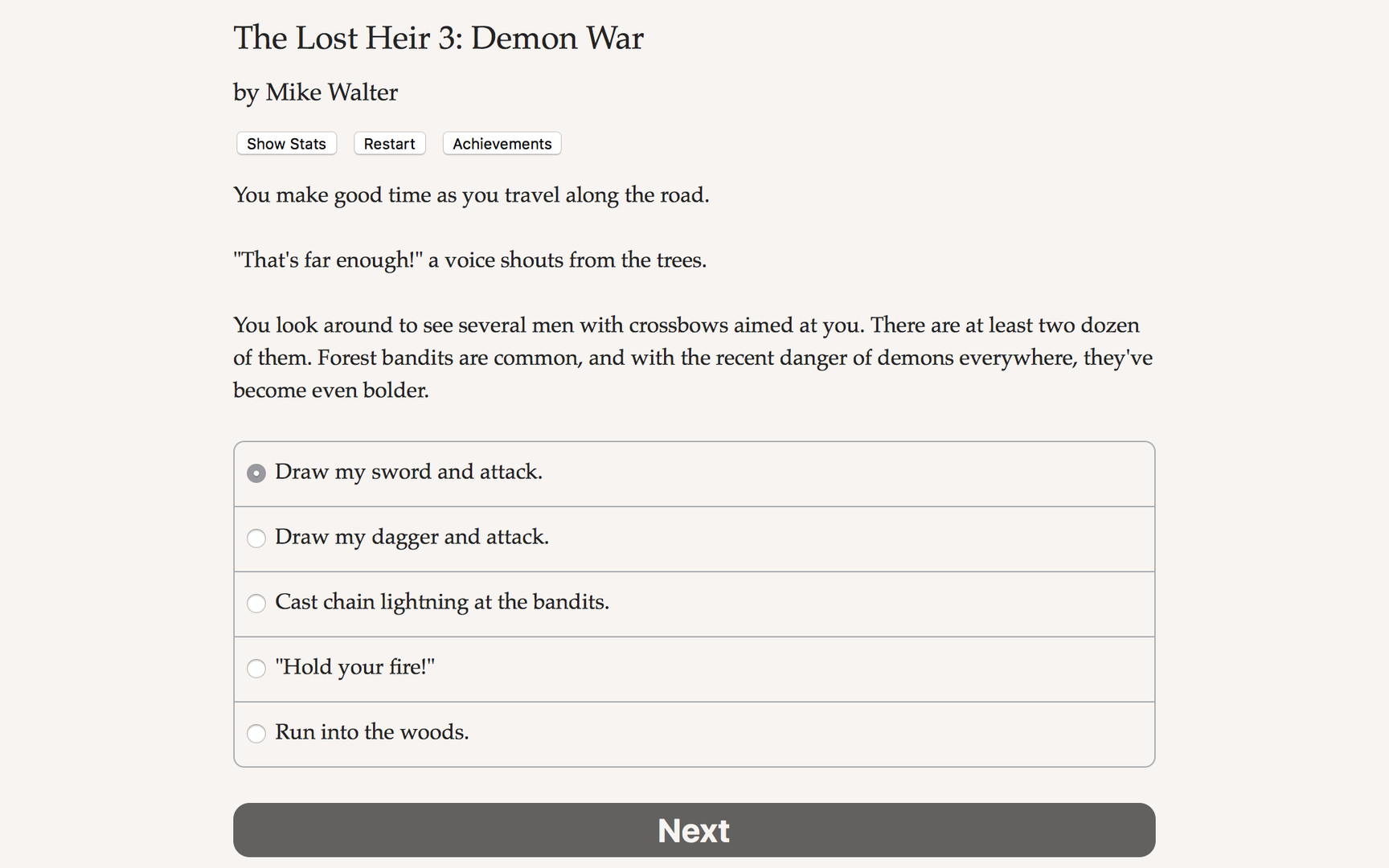The Lost Heir 3: Demon War screenshot 1