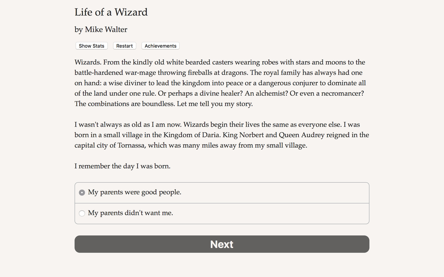 Life of a Wizard screenshot 2