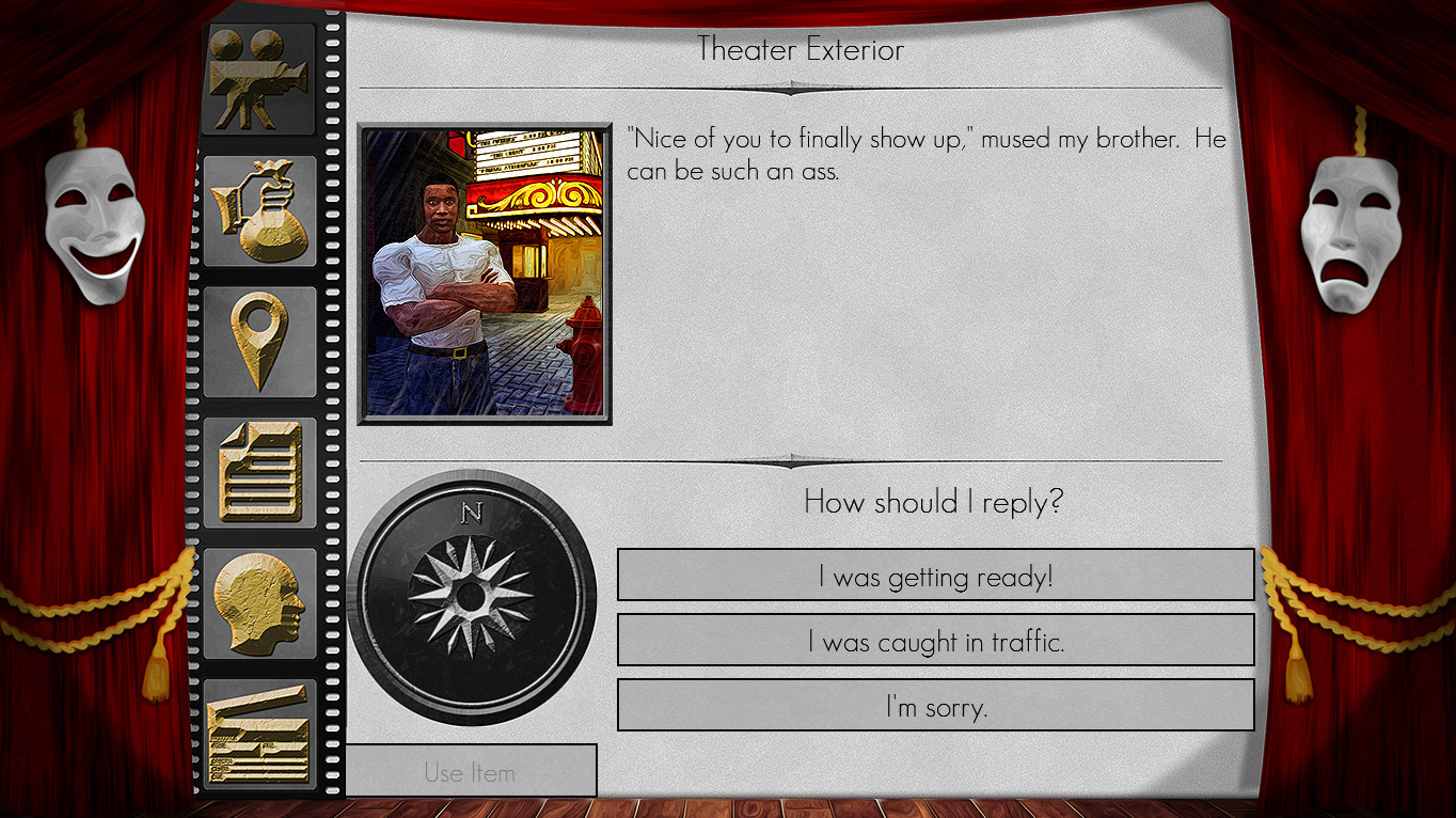 The Filmmaker - A Text Adventure screenshot 3