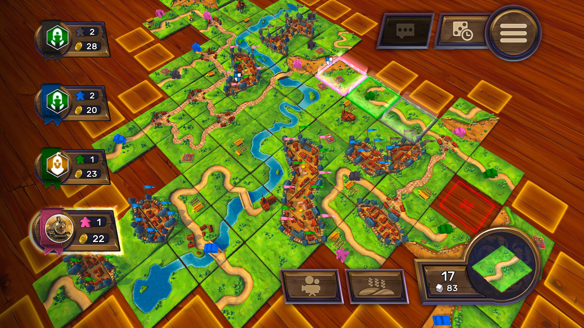 Carcassonne - Tiles & Tactics screenshot 4