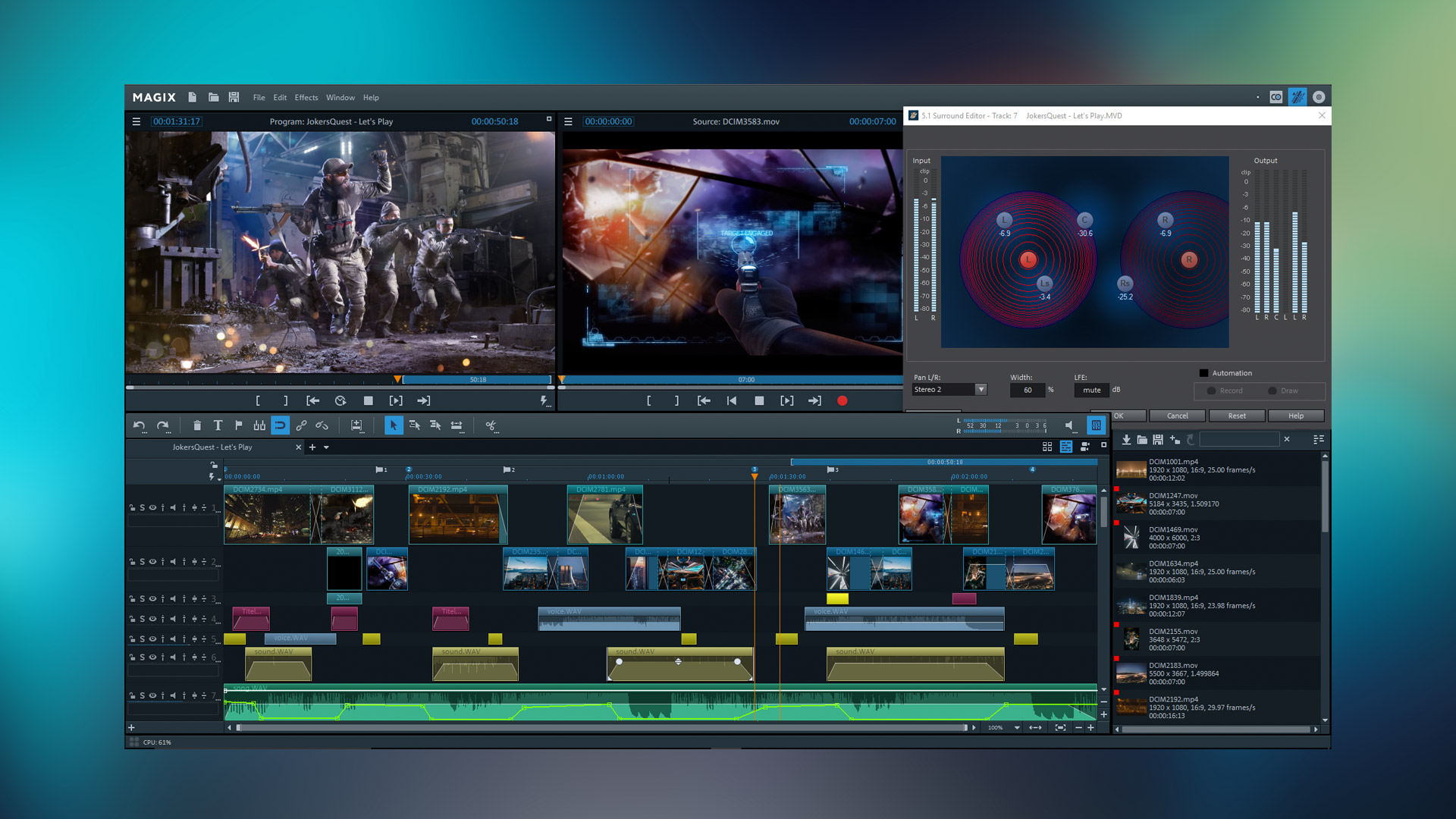 MAGIX Video Pro X8 Steam Edition screenshot 2