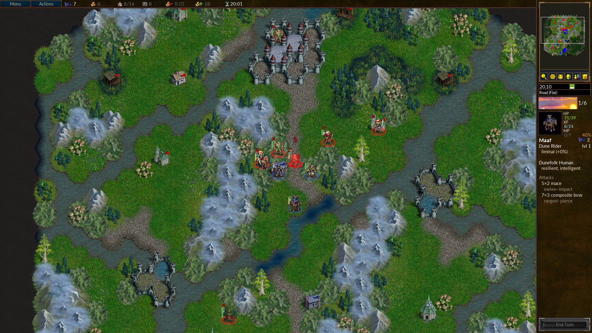 Battle for Wesnoth screenshot 1