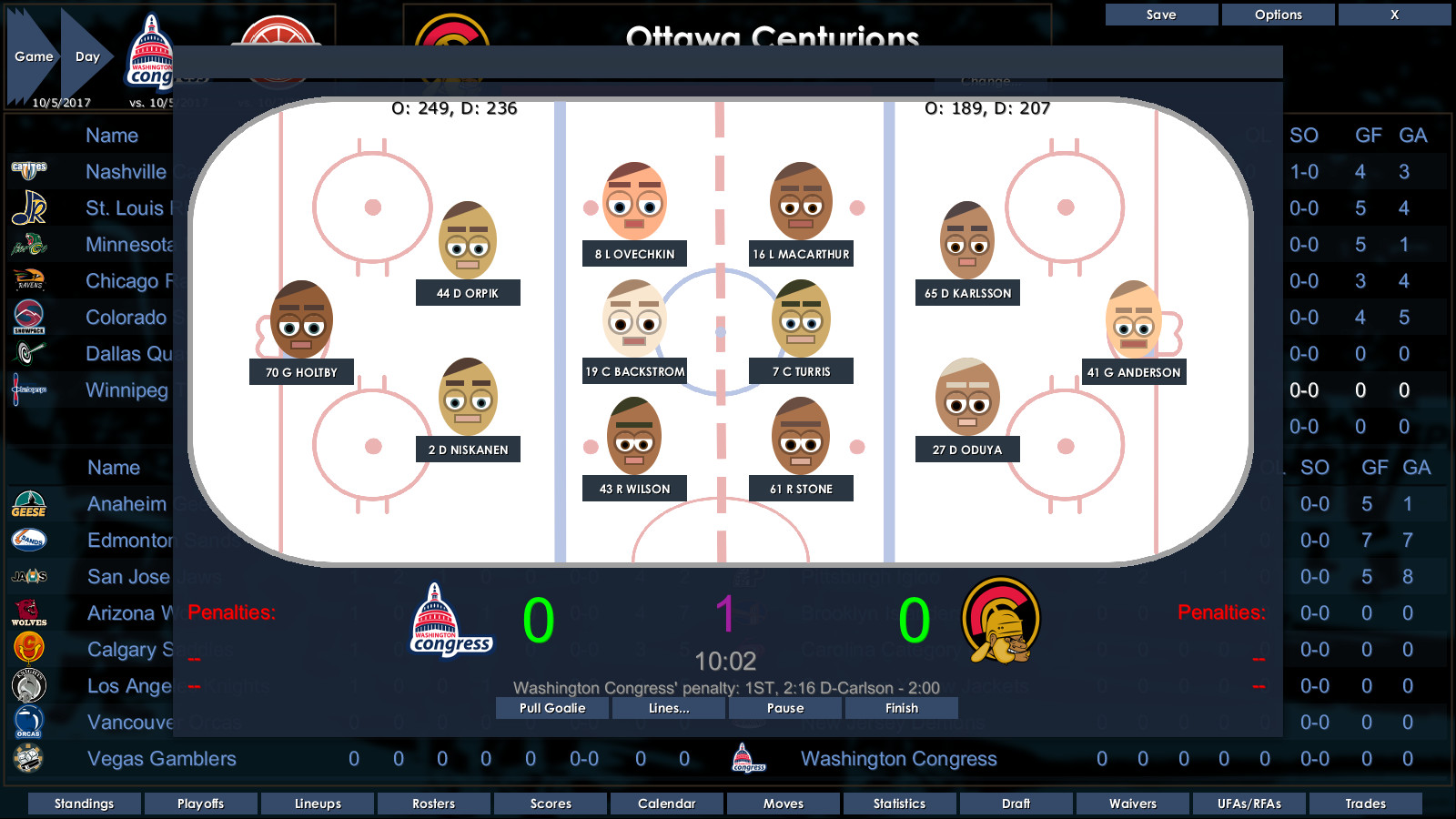Executive Hockey screenshot 1