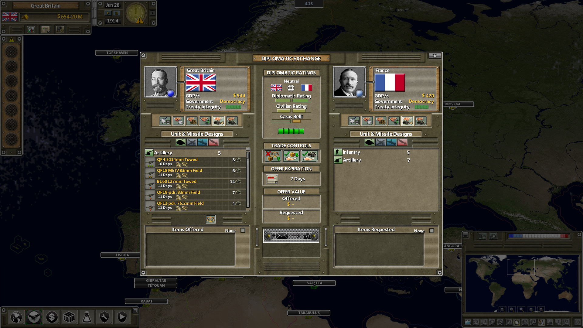 Supreme Ruler The Great War screenshot 6
