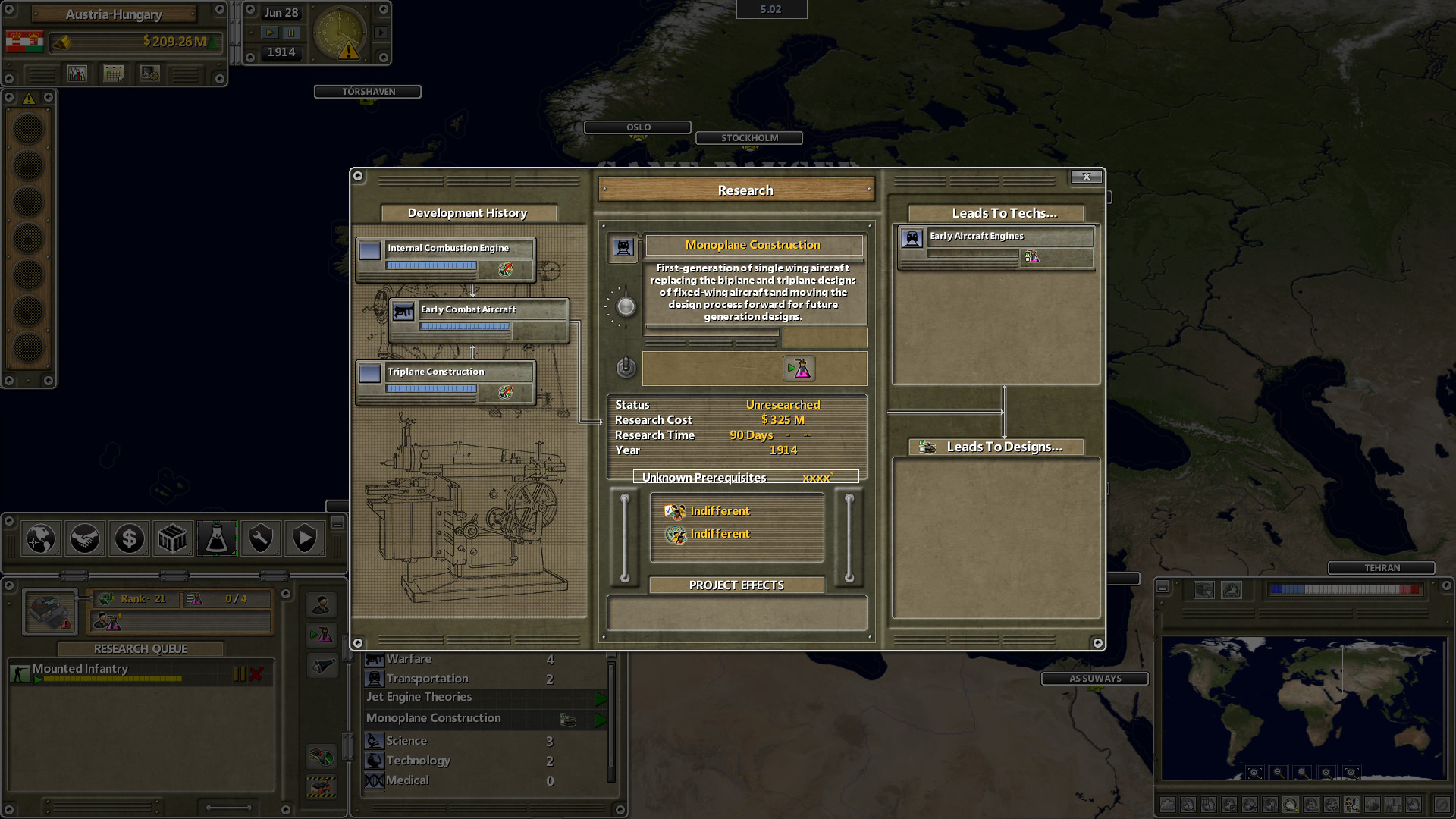 Supreme Ruler The Great War screenshot 4