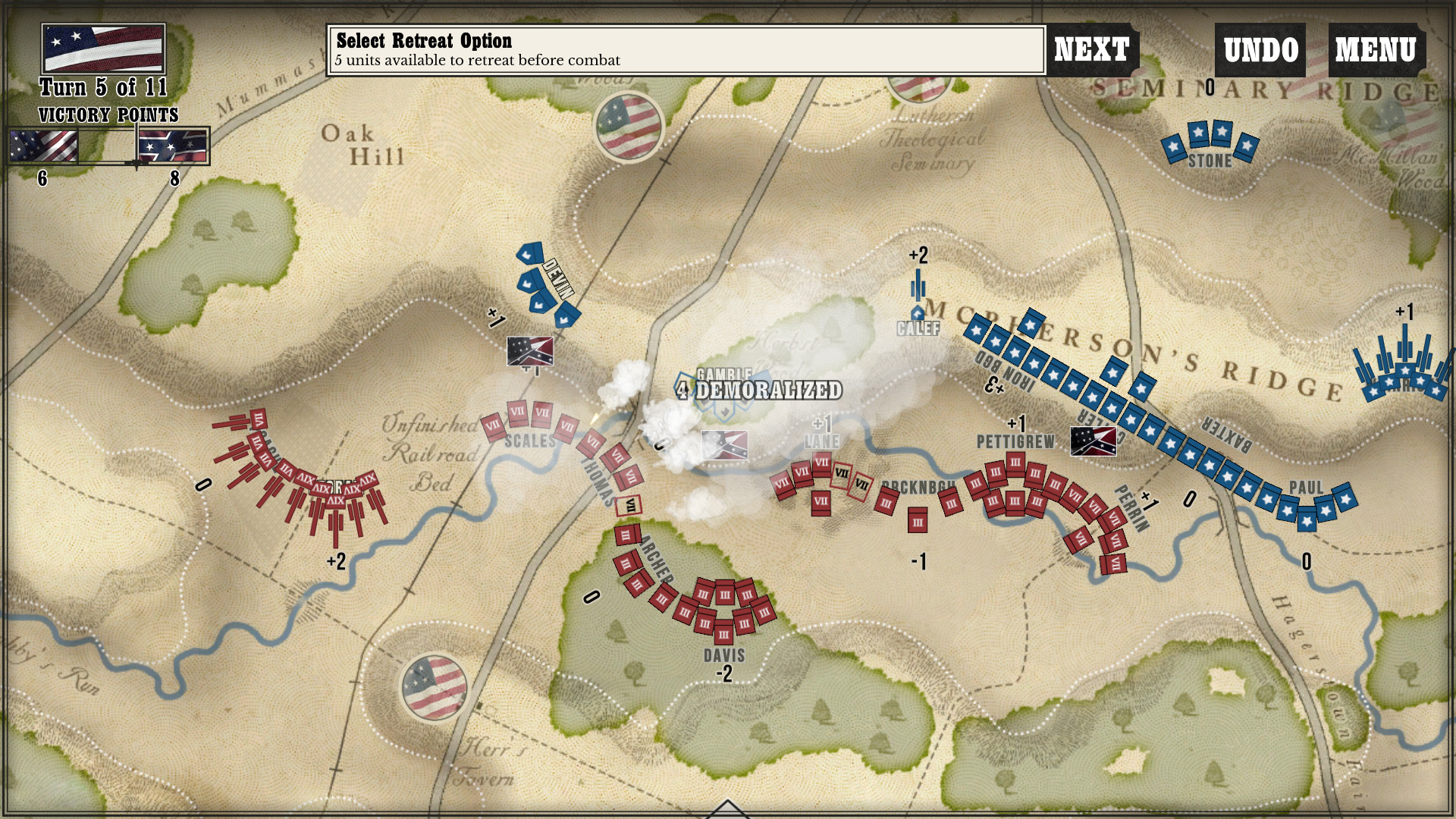 Gettysburg: The Tide Turns screenshot 2