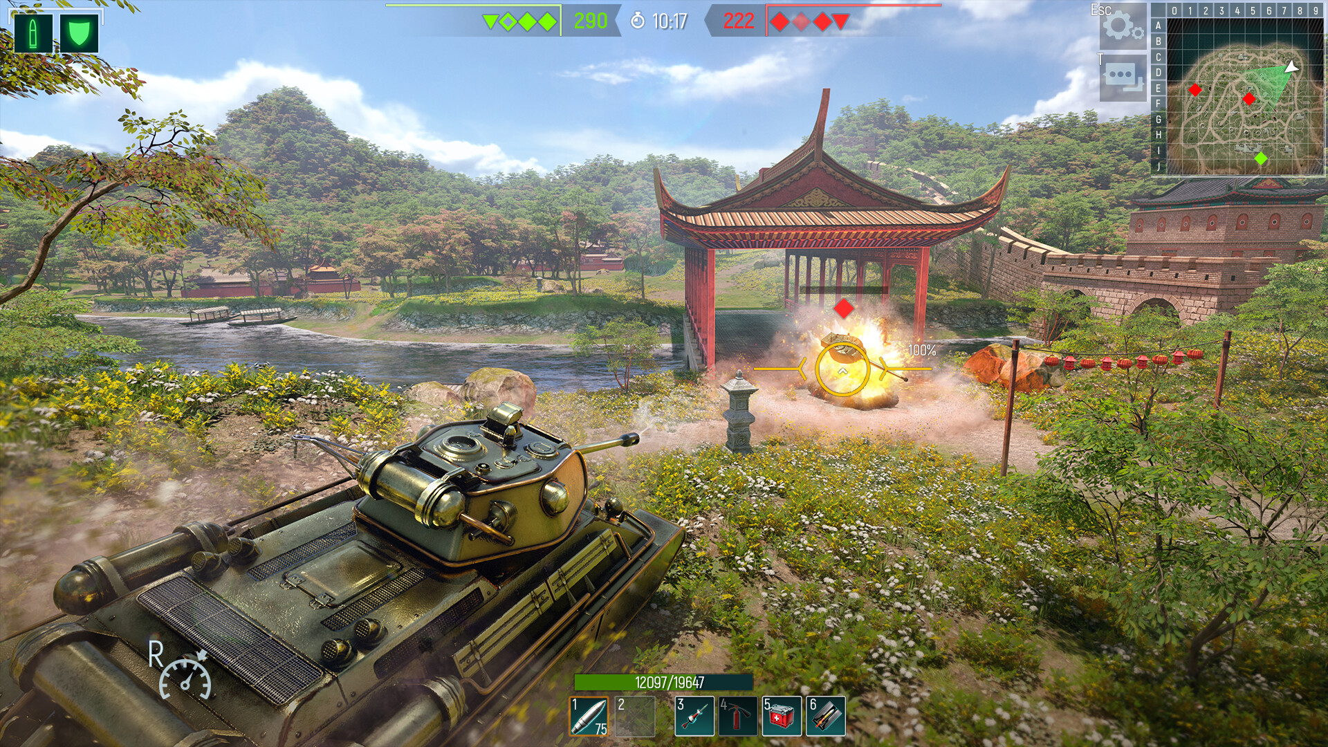 Tank Force: Online Shooter Game screenshot 7