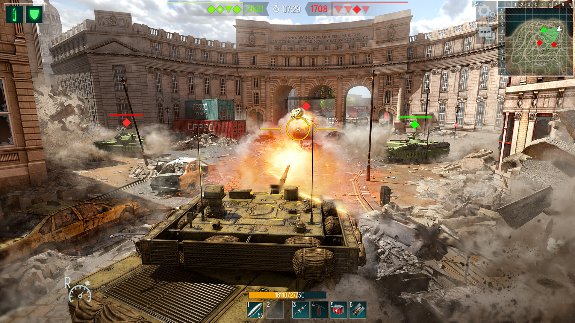 Tank Force: Online Shooter Game screenshot 6