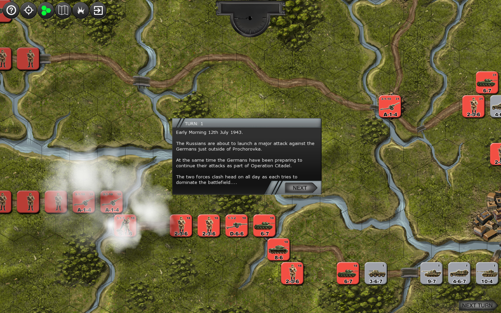 Kursk - Battle at Prochorovka screenshot 1