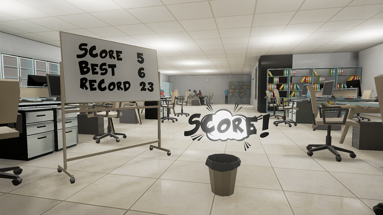 Paper Toss VR screenshot 3
