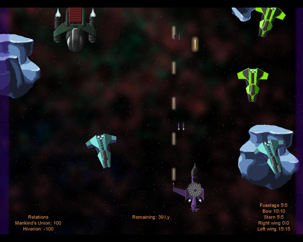 Encounter of Galaxies screenshot 2