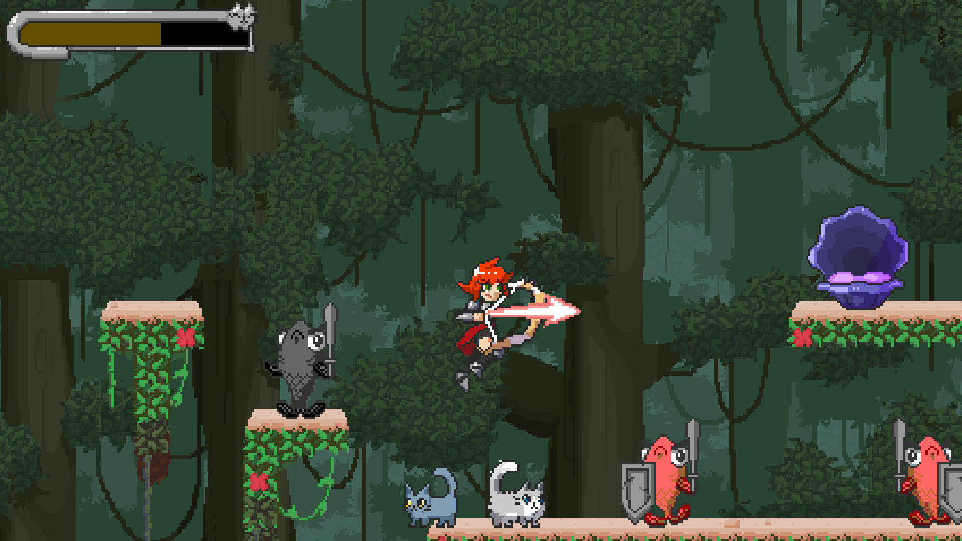 The Legend of Excalipurr screenshot 1