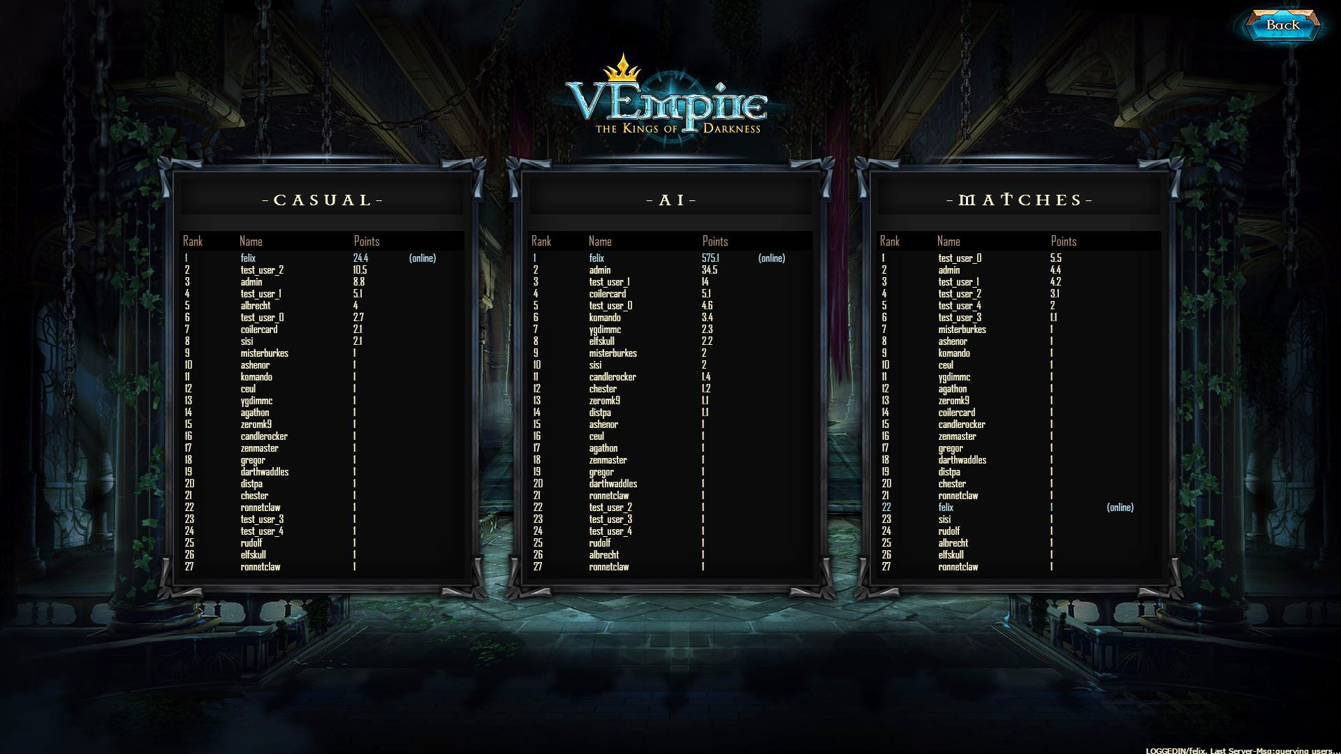 VEmpire - The Kings of Darkness screenshot 15