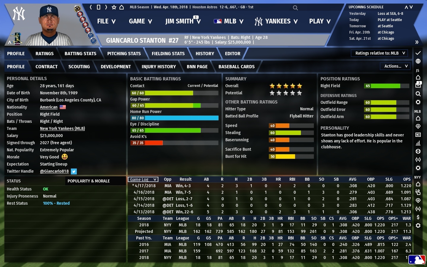 Out of the Park Baseball 19 screenshot 5