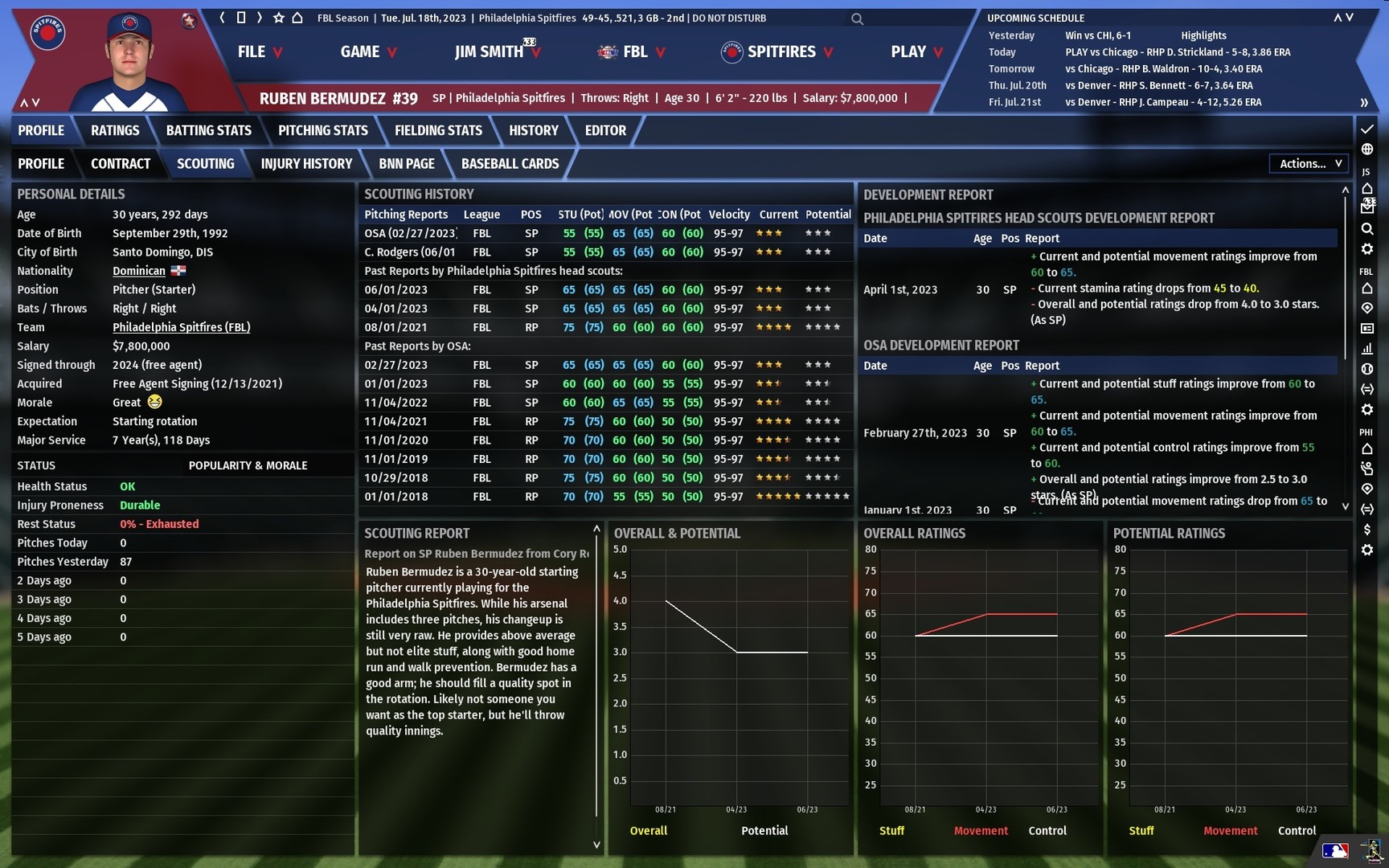 Out of the Park Baseball 19 screenshot 13