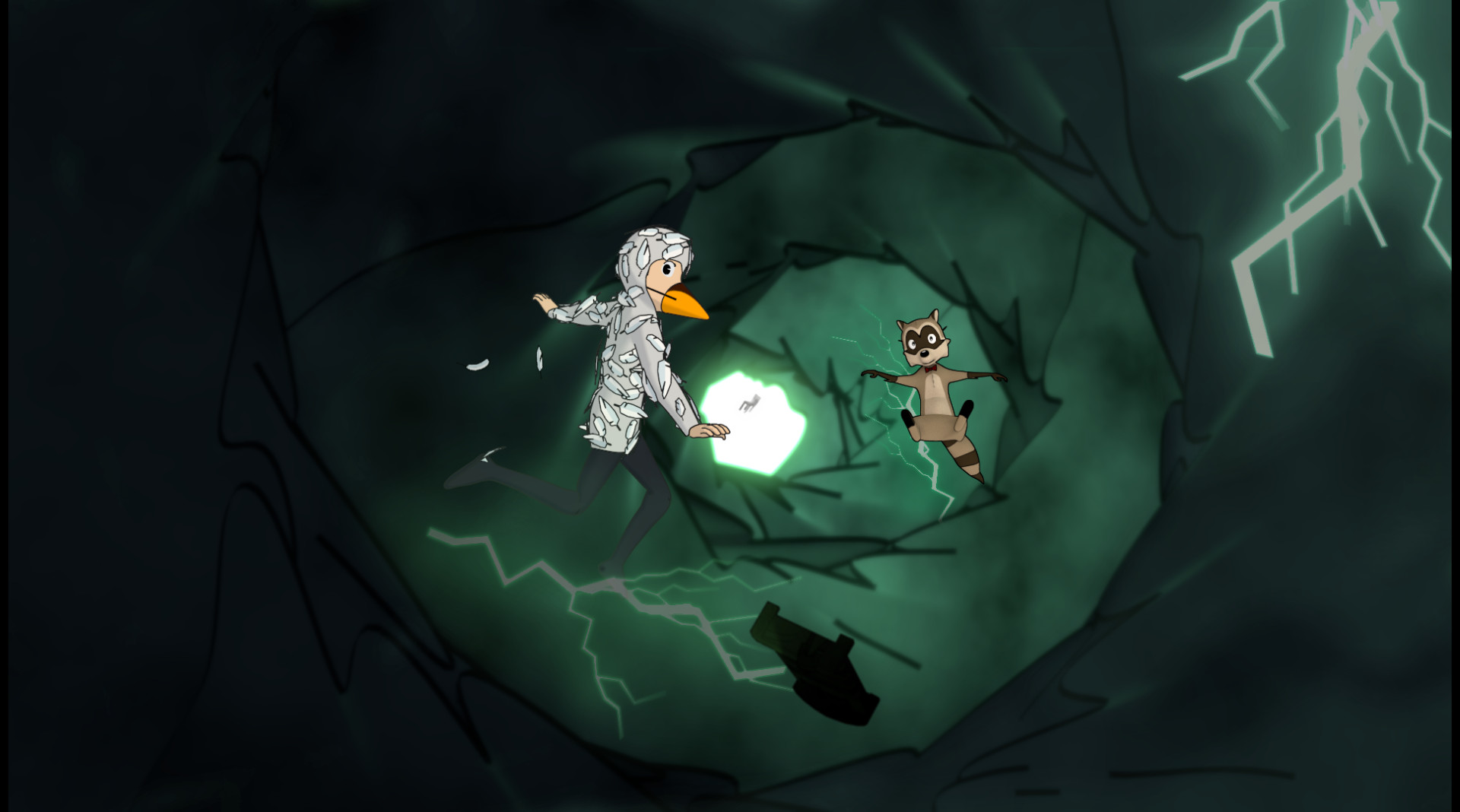 Sandra and Woo in the Cursed Adventure screenshot 2