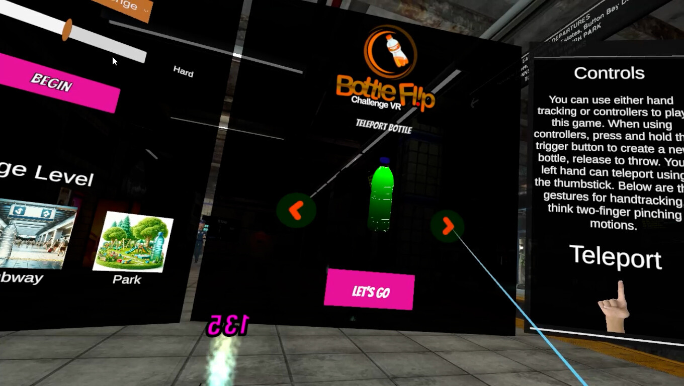 Bottle Flip Challenge VR screenshot 22
