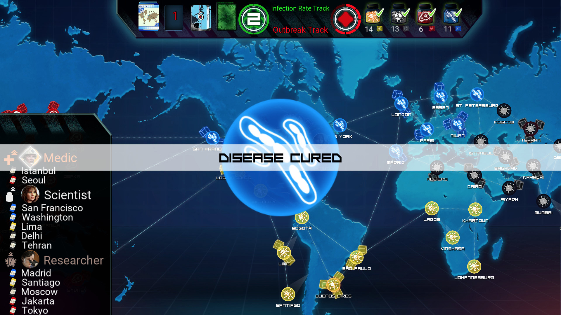 Pandemic: The Board Game screenshot 8