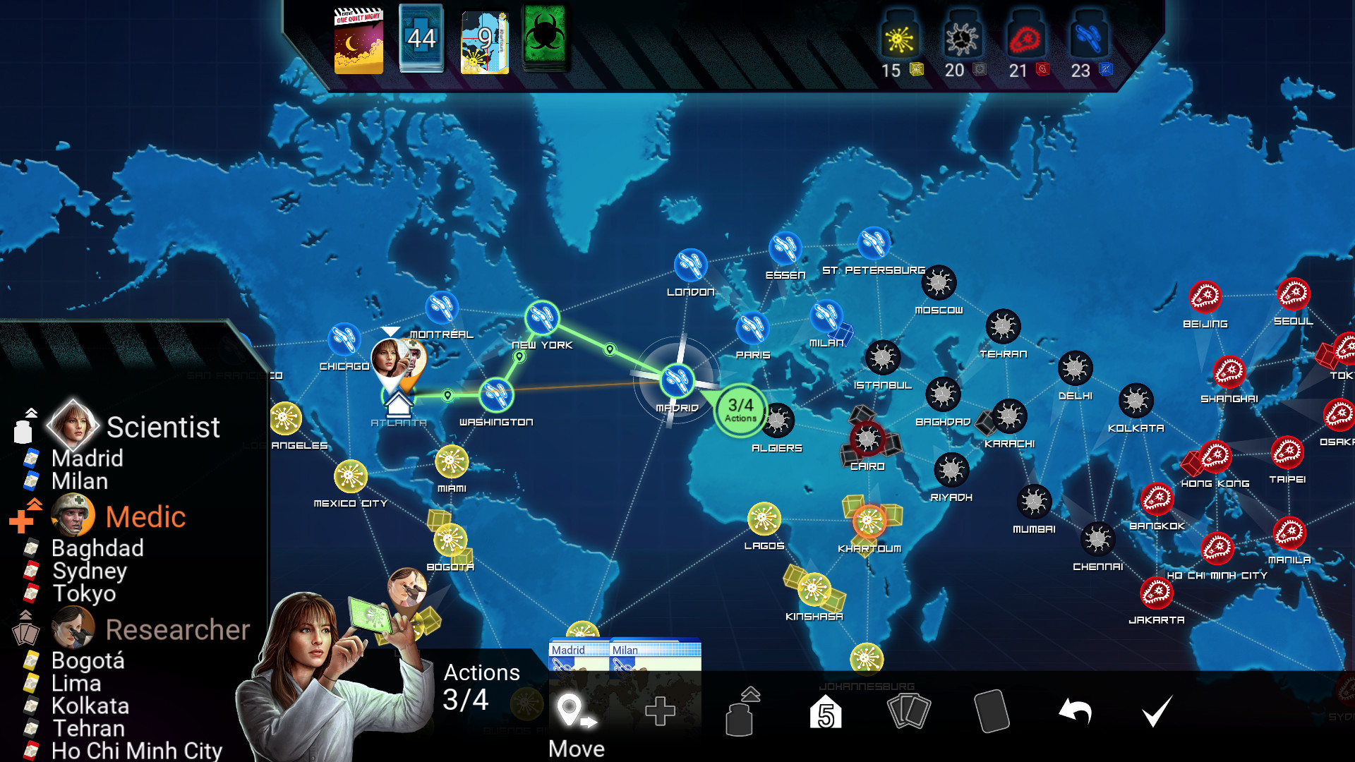 Pandemic: The Board Game screenshot 7