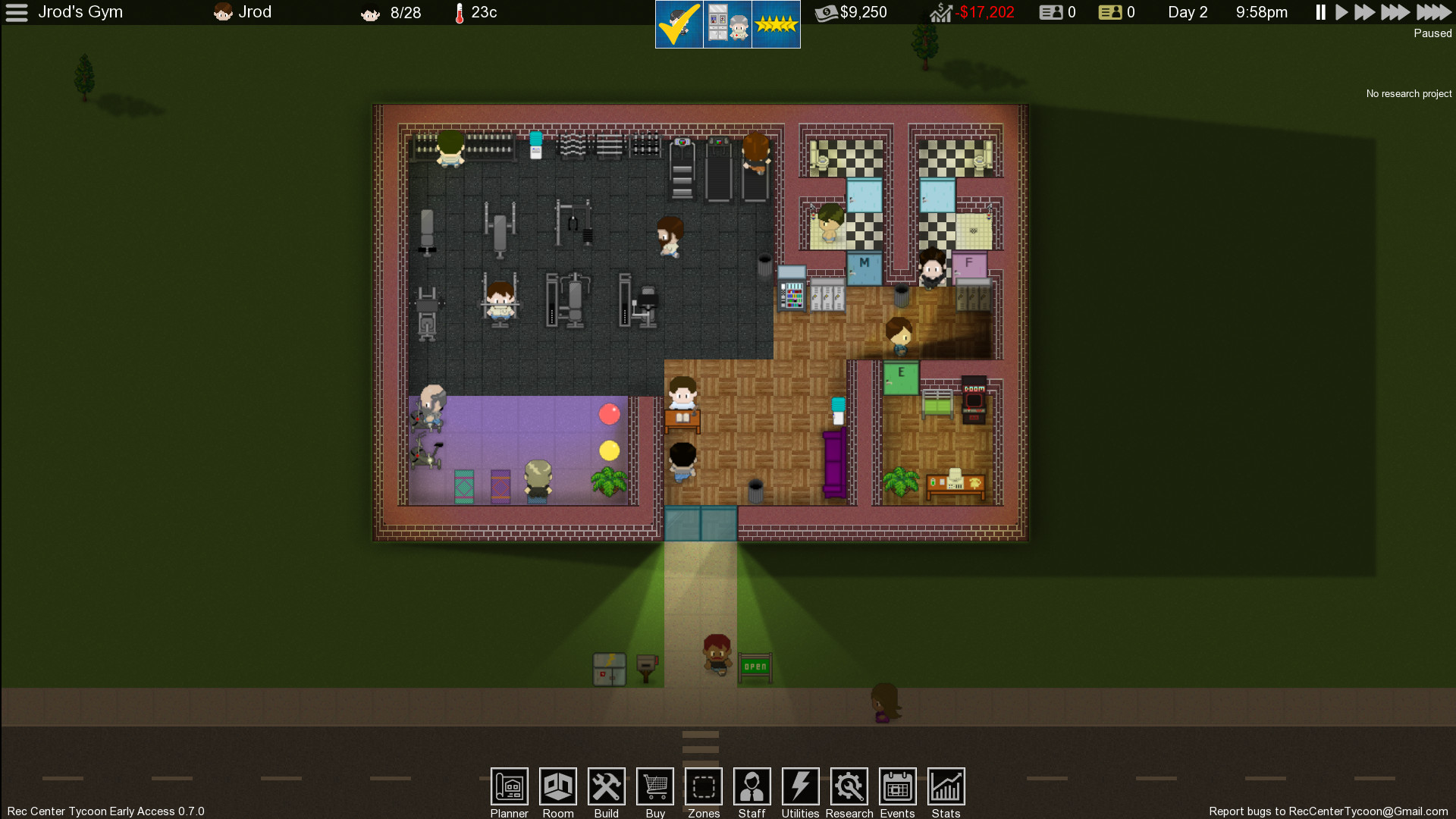 Rec Center Tycoon - Management Simulator screenshot 1