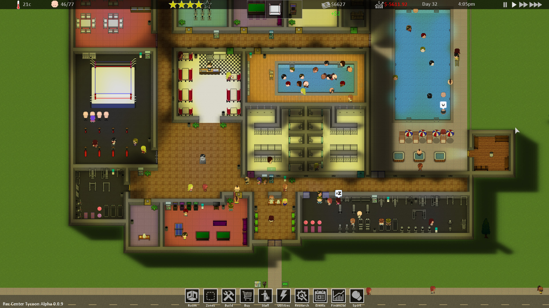 Rec Center Tycoon - Management Simulator screenshot 6