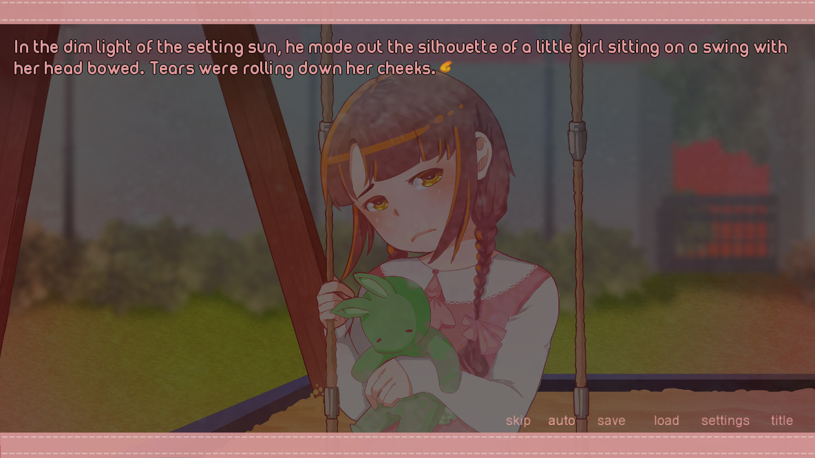 Ambre - a heartbreaking kinetic novel screenshot 3