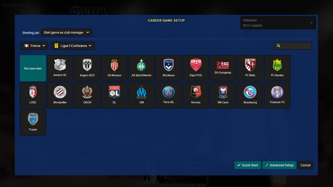Football Manager Touch 2018 screenshot 3