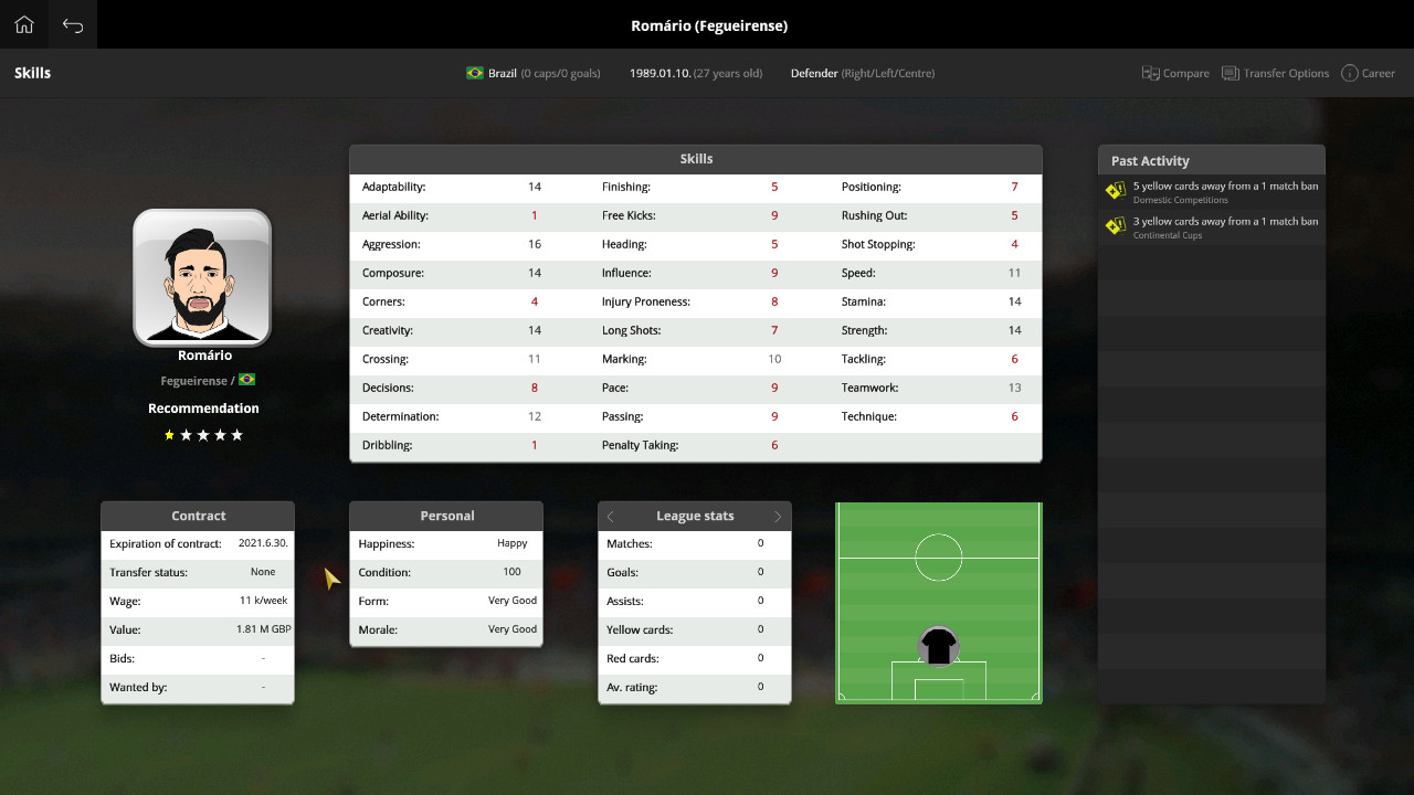 Global Soccer: A Management Game 2017 screenshot 13