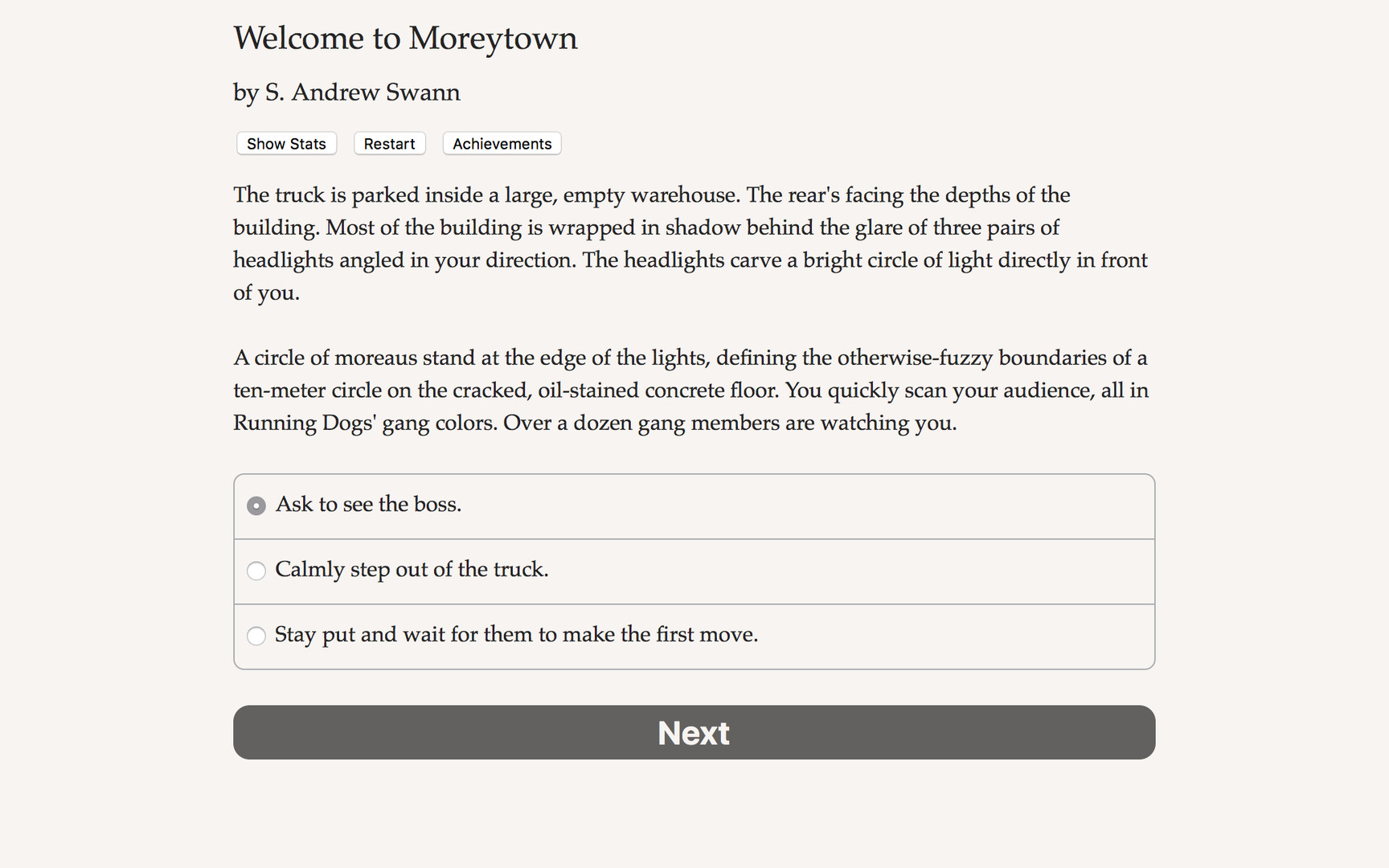 Welcome to Moreytown screenshot 5