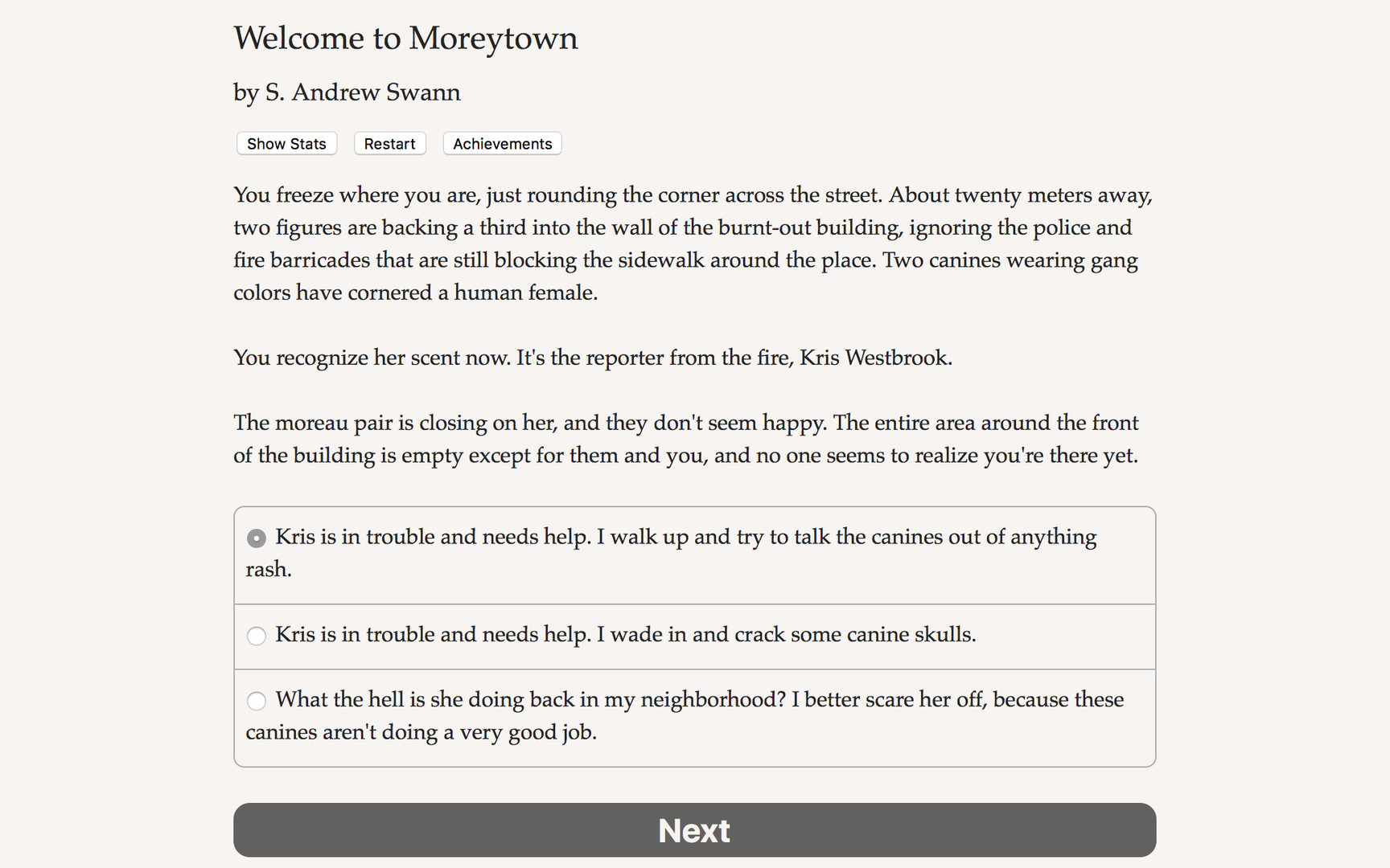 Welcome to Moreytown screenshot 4