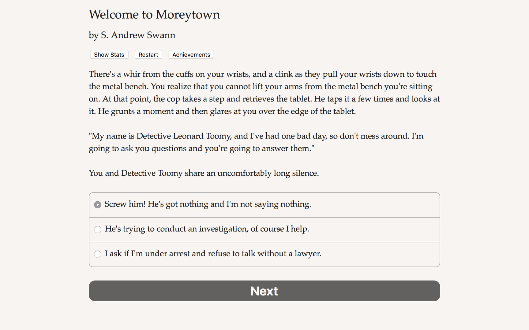 Welcome to Moreytown screenshot 3