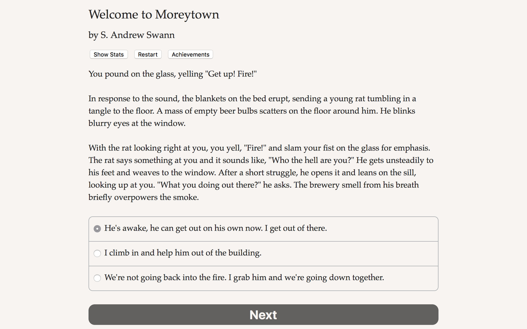 Welcome to Moreytown screenshot 1